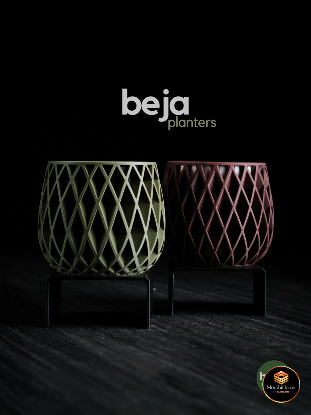 Beja Bloempot, bloempot van MorphiHome