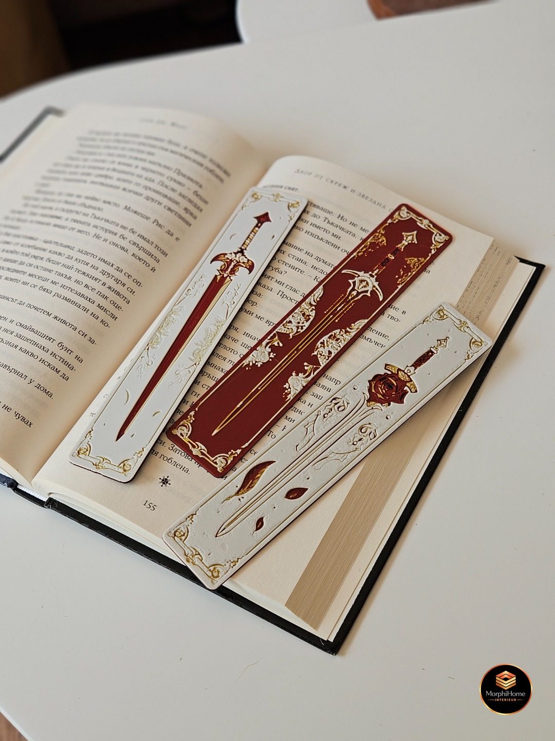 Bladbloesem - Set, boekenlegger van MorphiHome