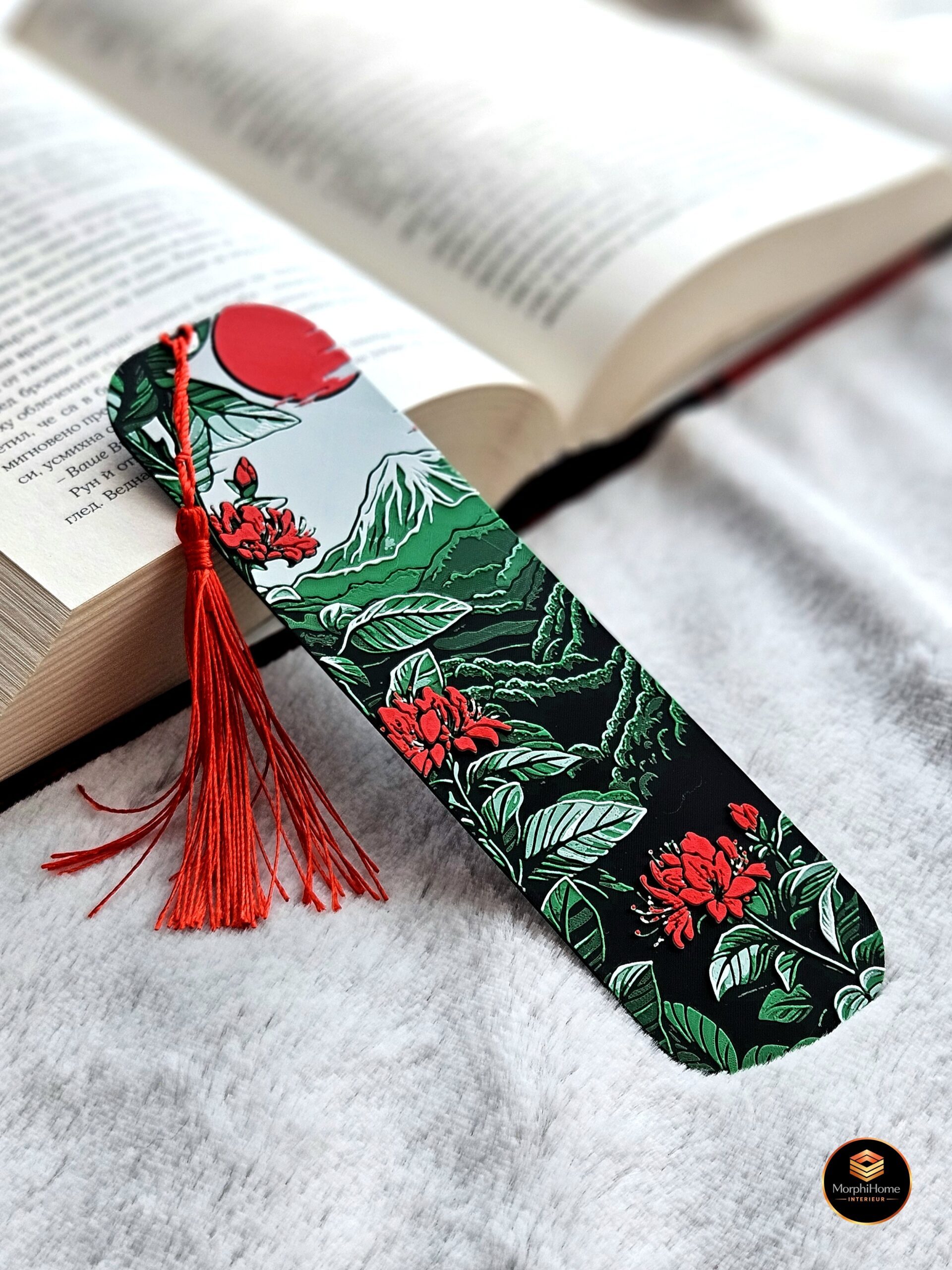 Bloesems van Fuji, boekenlegger van MorphiHome