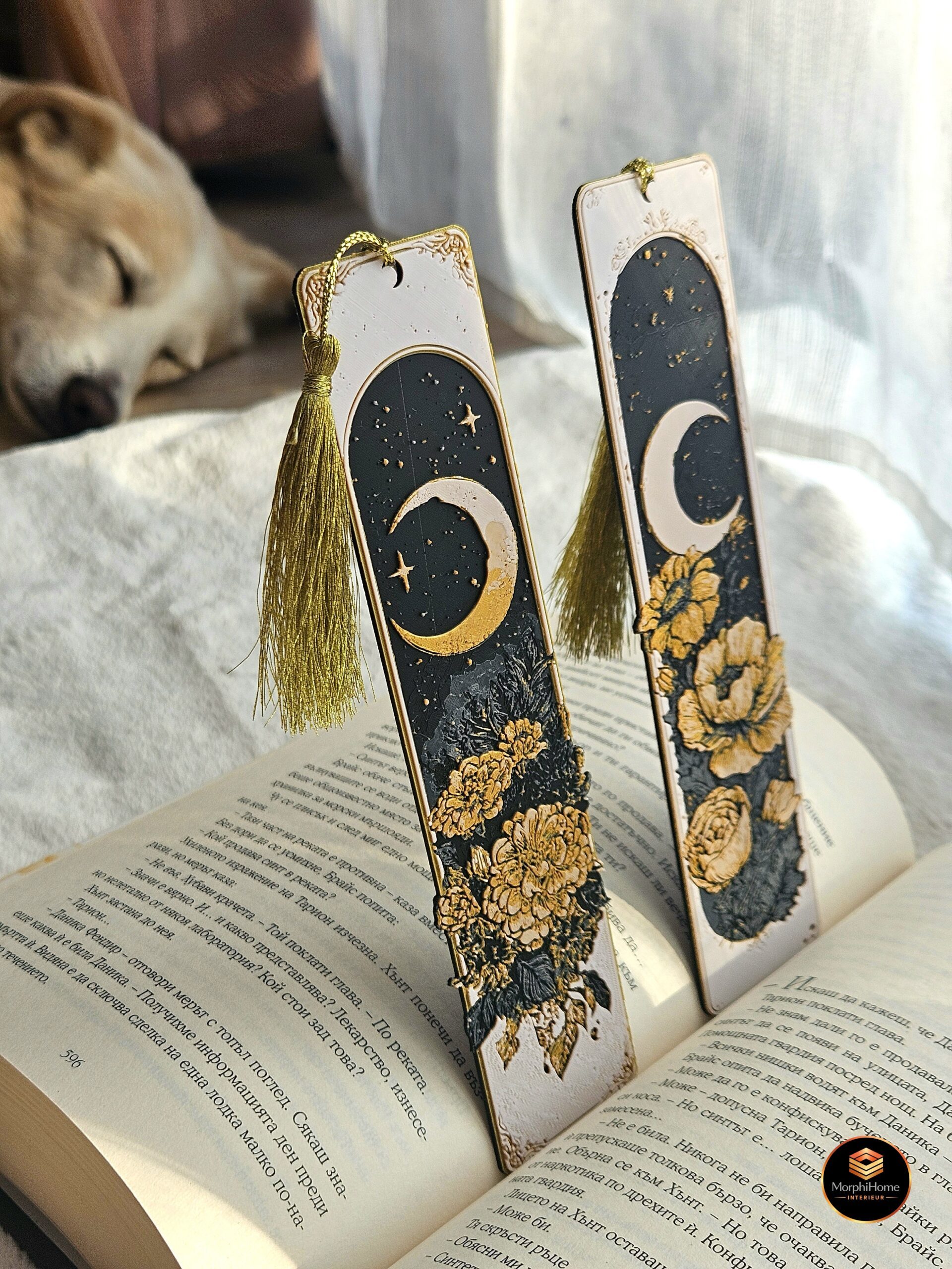 Dromerige Manen - Set, boekenlegger van MorphiHome