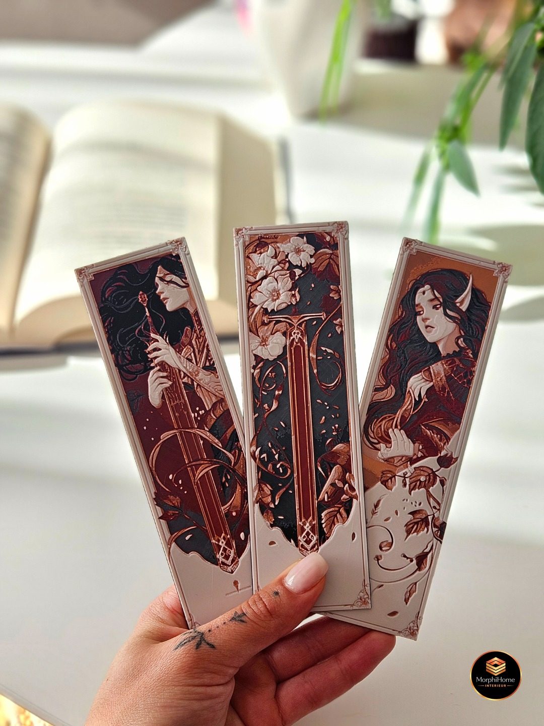 Een Hof van Doornen en Rozen - Set, boekenlegger van MorphiHome