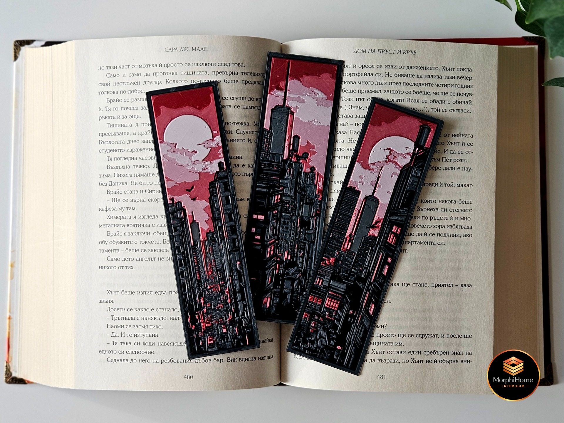 Eindeloze Metropolis - Set, boekenlegger van MorphiHome