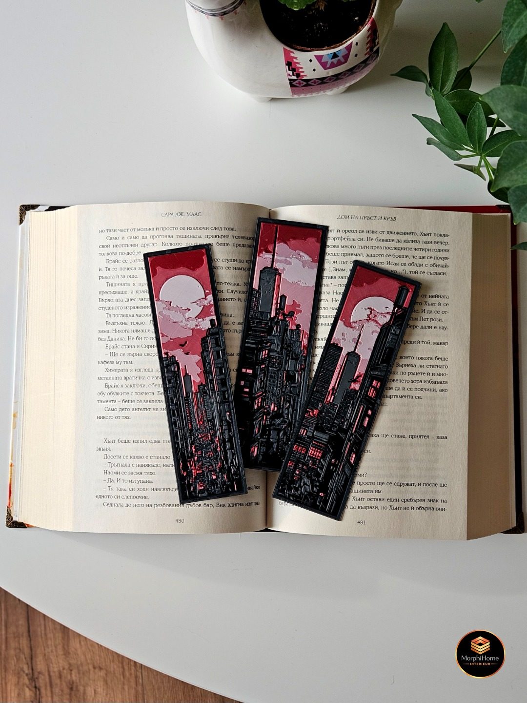 Eindeloze Metropolis - Set, boekenlegger van MorphiHome
