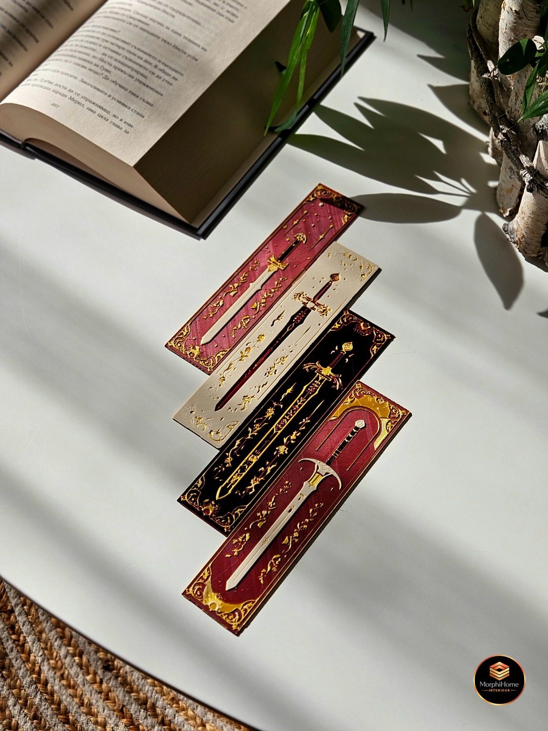Elfenmessen - Set, boekenlegger van MorphiHome