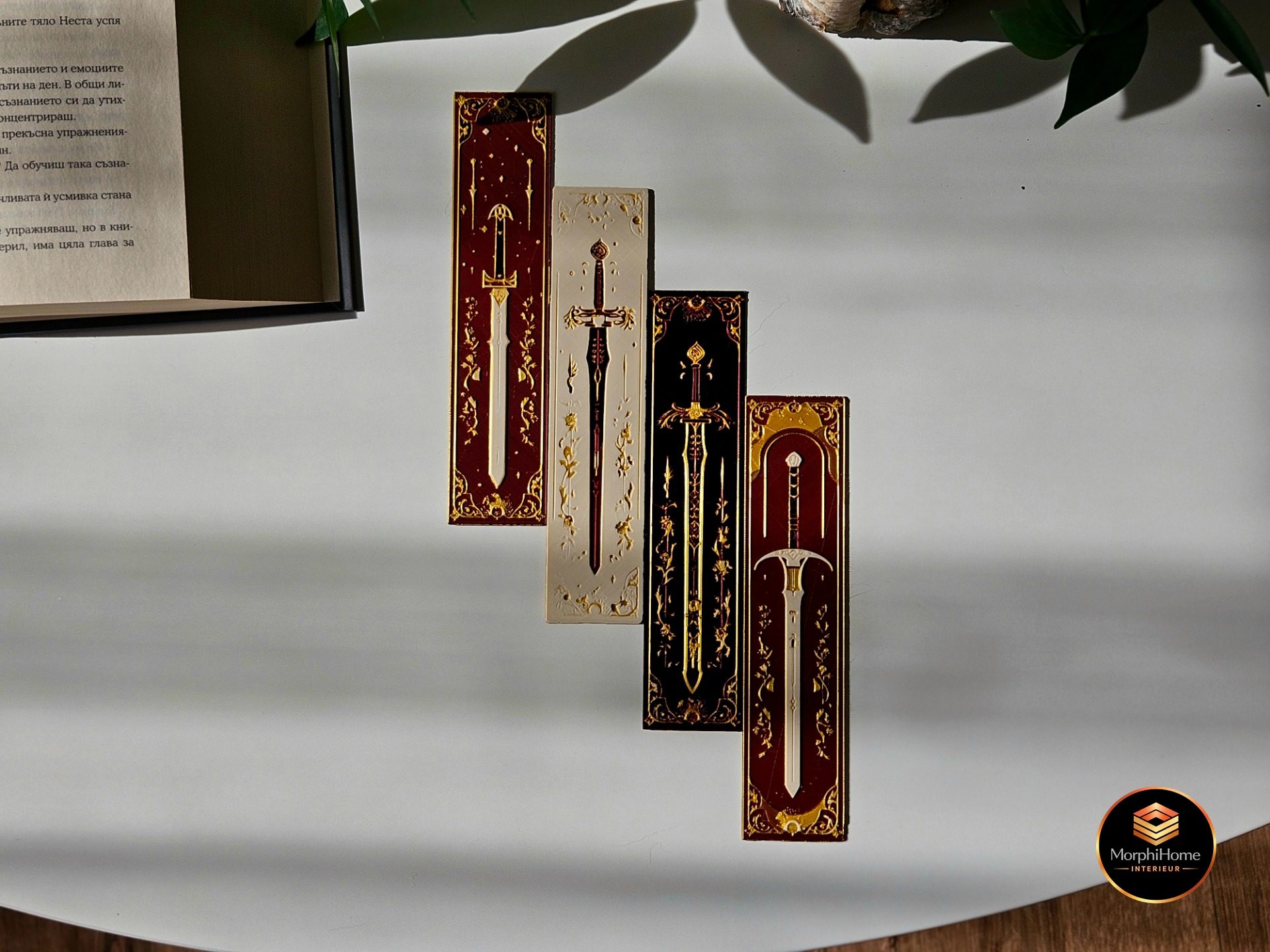 Elfenmessen - Set, boekenlegger van MorphiHome
