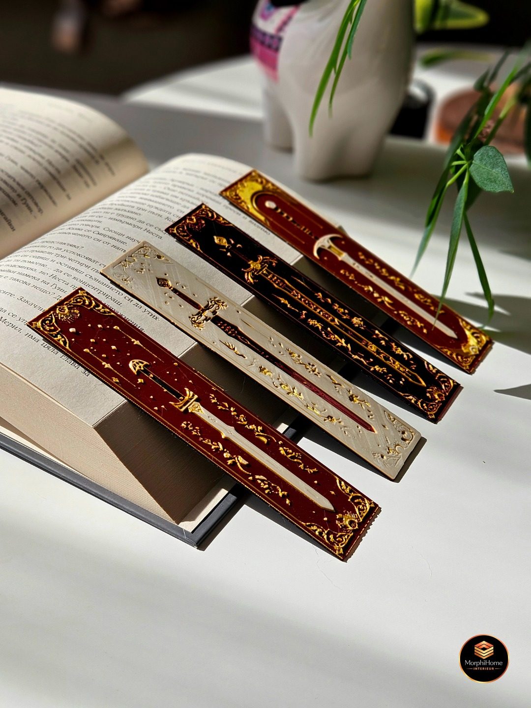 Elfenmessen - Set, boekenlegger van MorphiHome