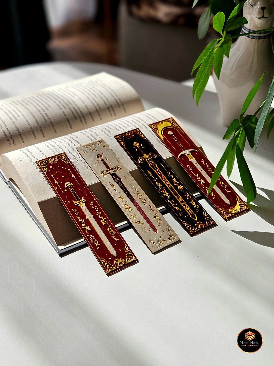 Elfenmessen - Set, boekenlegger van MorphiHome