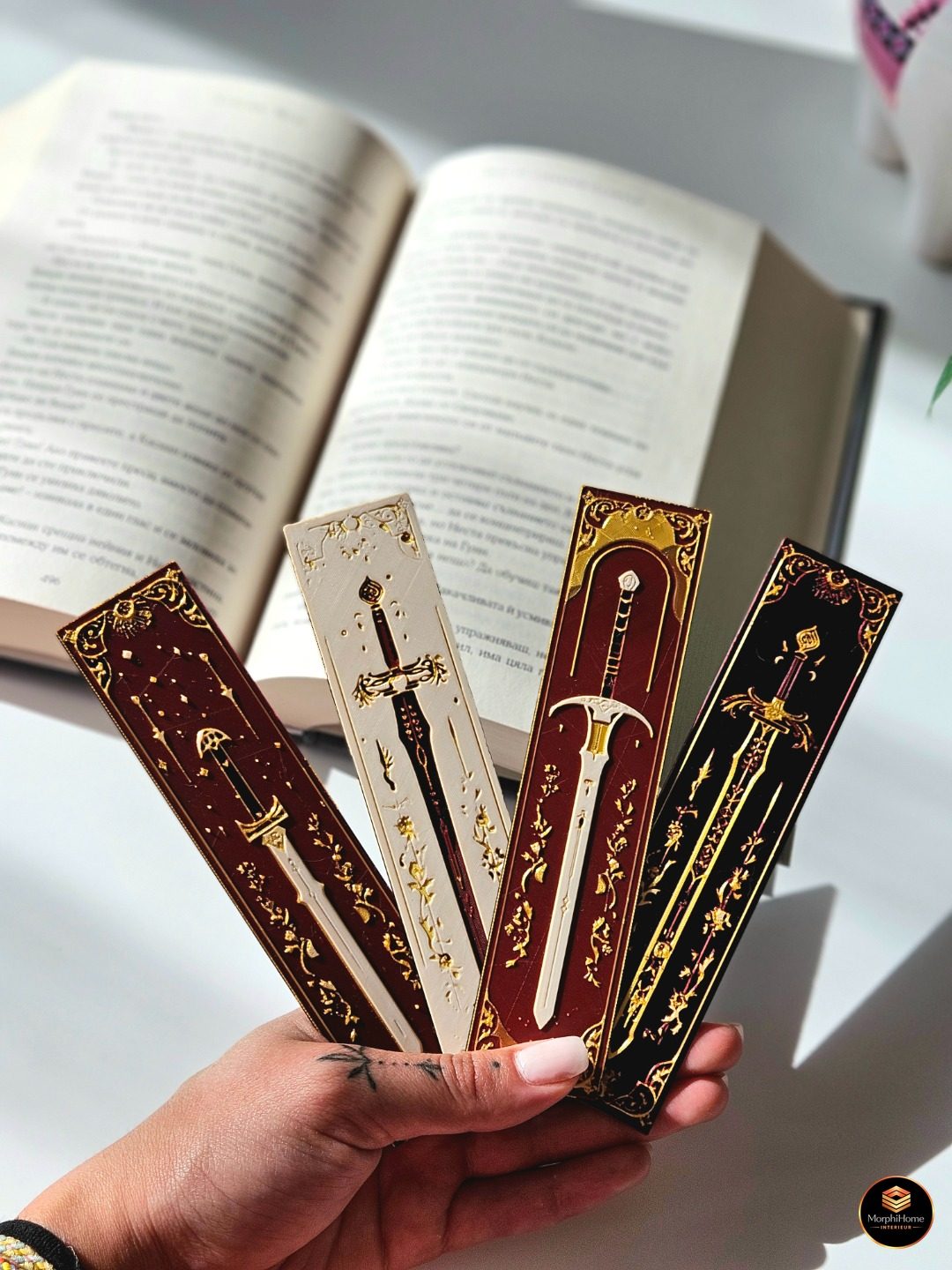 Elfenmessen - Set, boekenlegger van MorphiHome