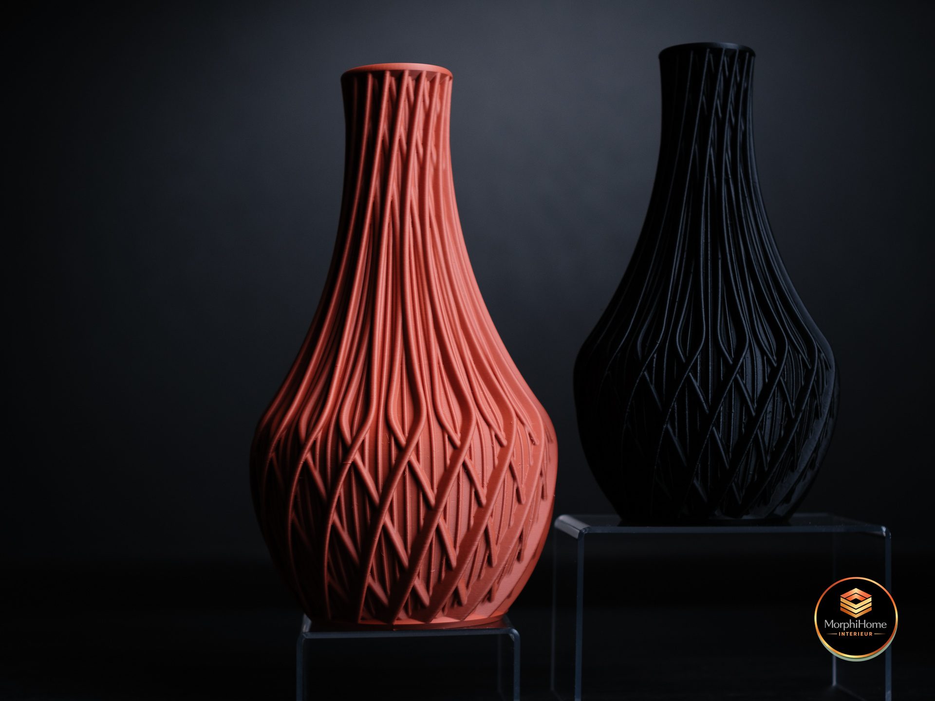 Fractal Vaas, designvaas van MorphiHome