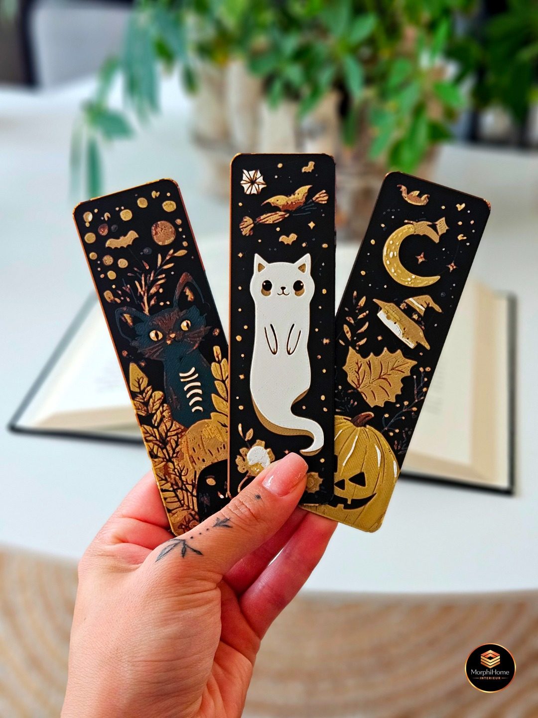 Heksenwezens - Halloween Set, boekenlegger van MorphiHome
