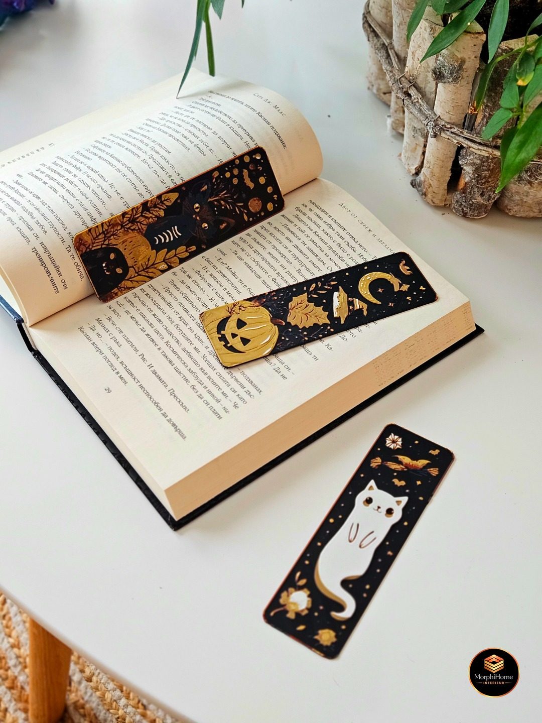 Heksenwezens - Halloween Set, boekenlegger van MorphiHome
