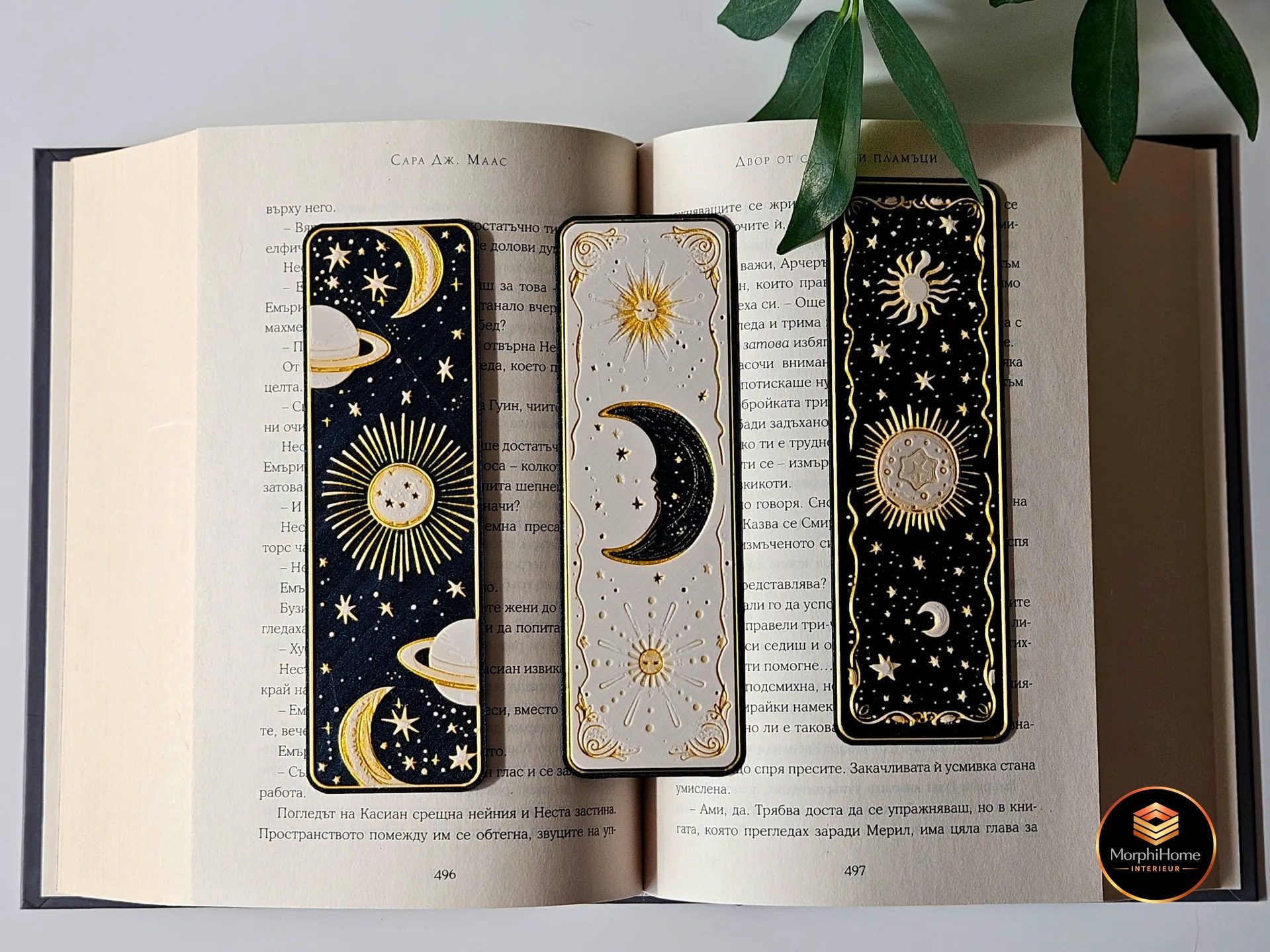 Hemelse Dromen - Set 2, boekenlegger van MorphiHome