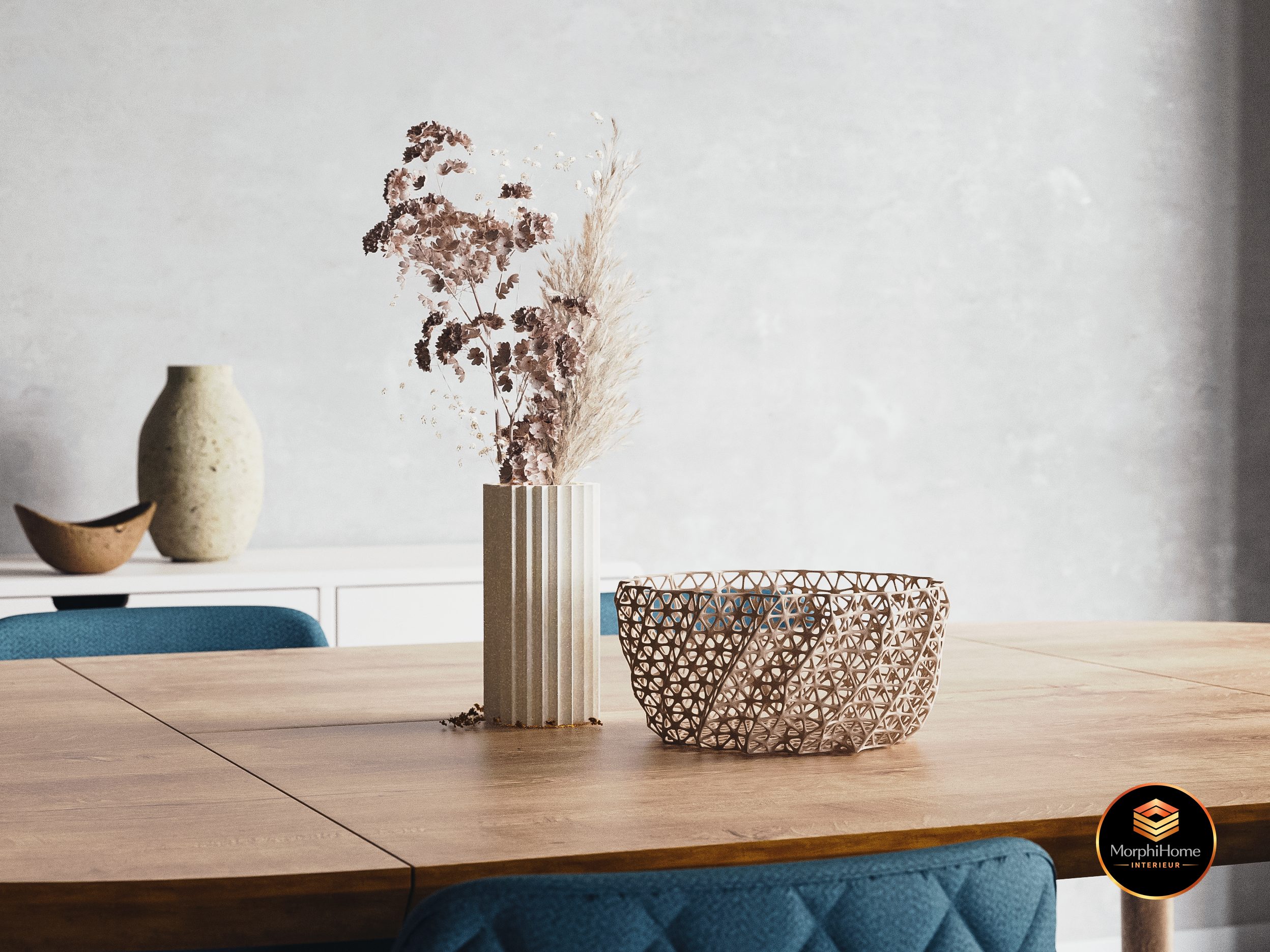 Mesh Kom, opbergobject van MorphiHome