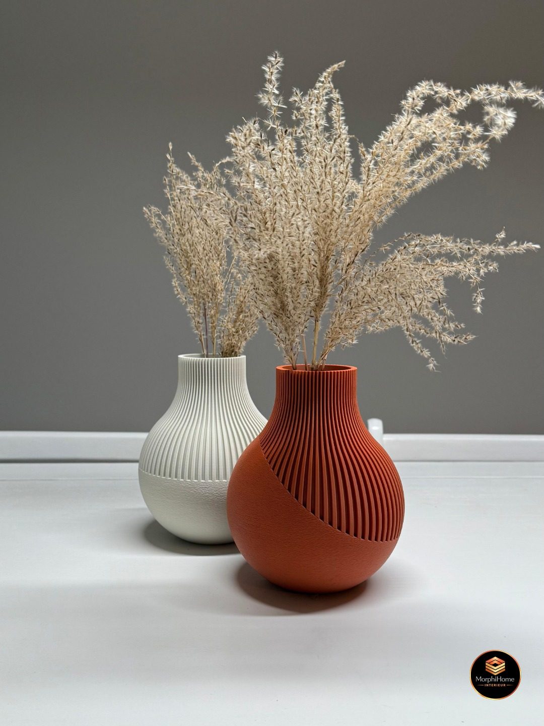 Neki Japandi Vazen, designvaas van MorphiHome