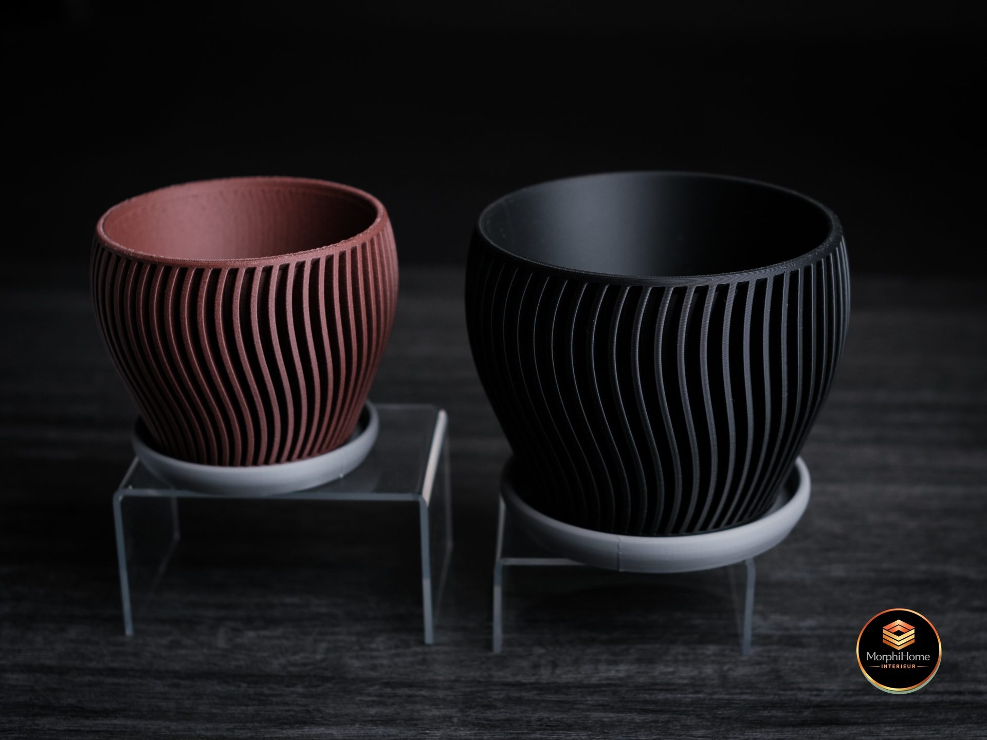 Oblique Planter, bloempot van MorphiHome