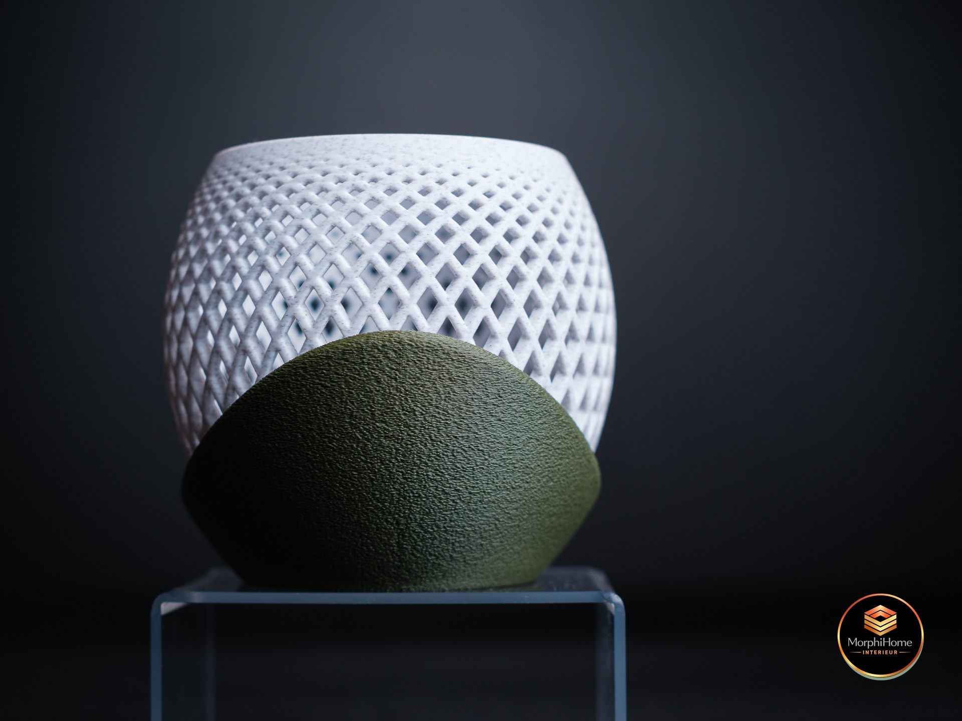 Polygon Orchid Planter, bloempot van MorphiHome