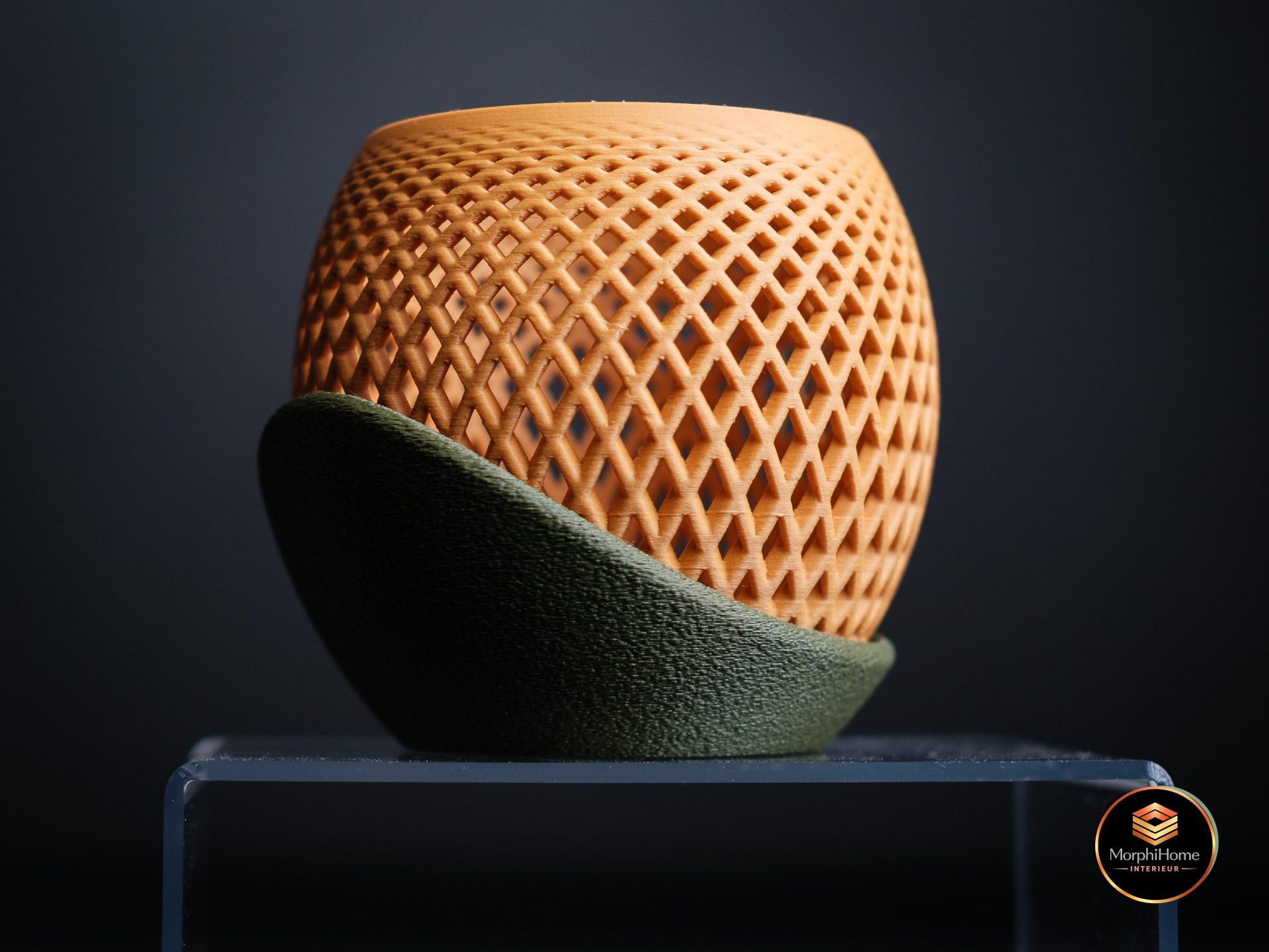 Polygon Orchid Planter, bloempot van MorphiHome