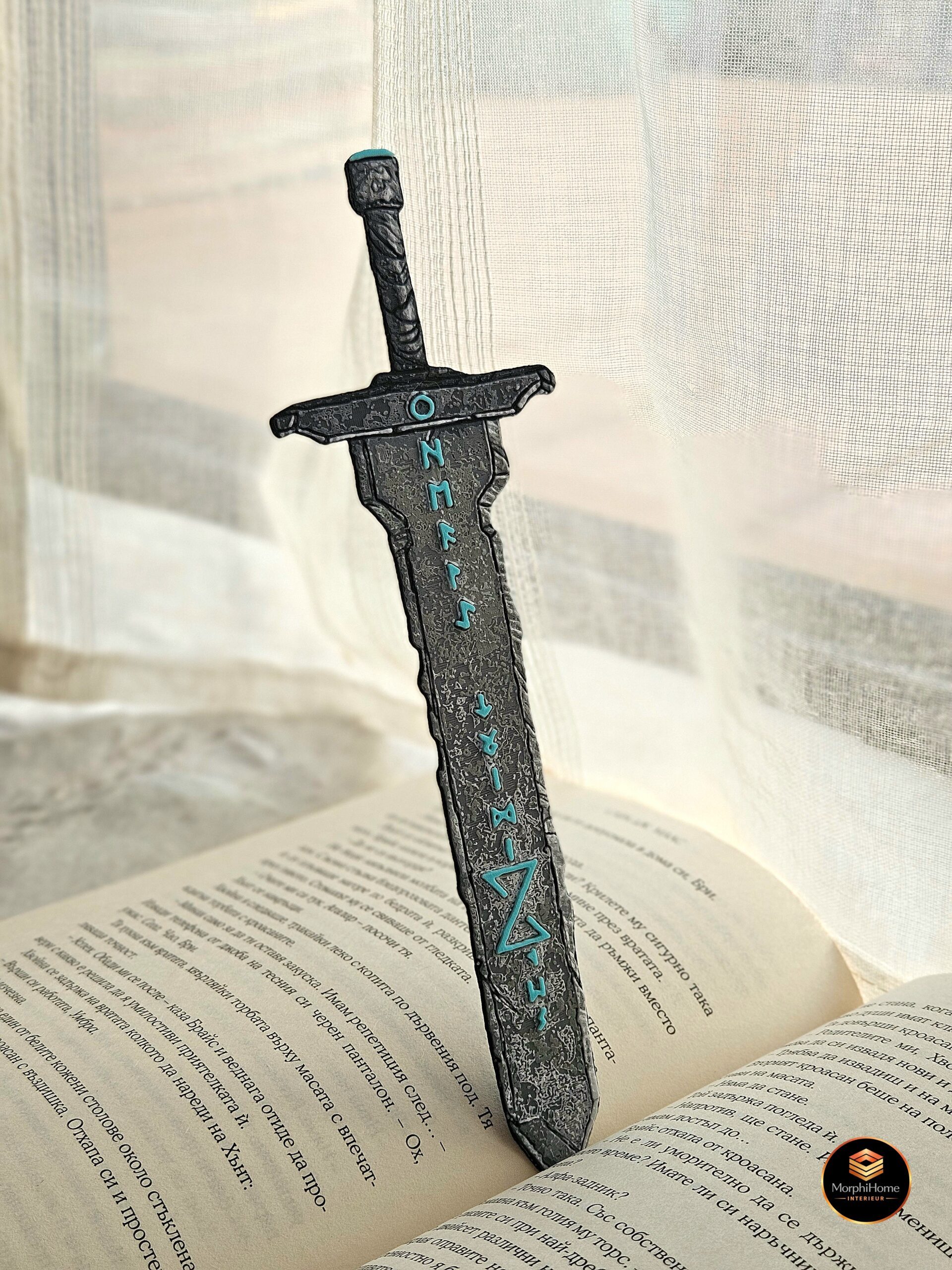 Runic Blade - Viking Sword, boekenlegger van MorphiHome