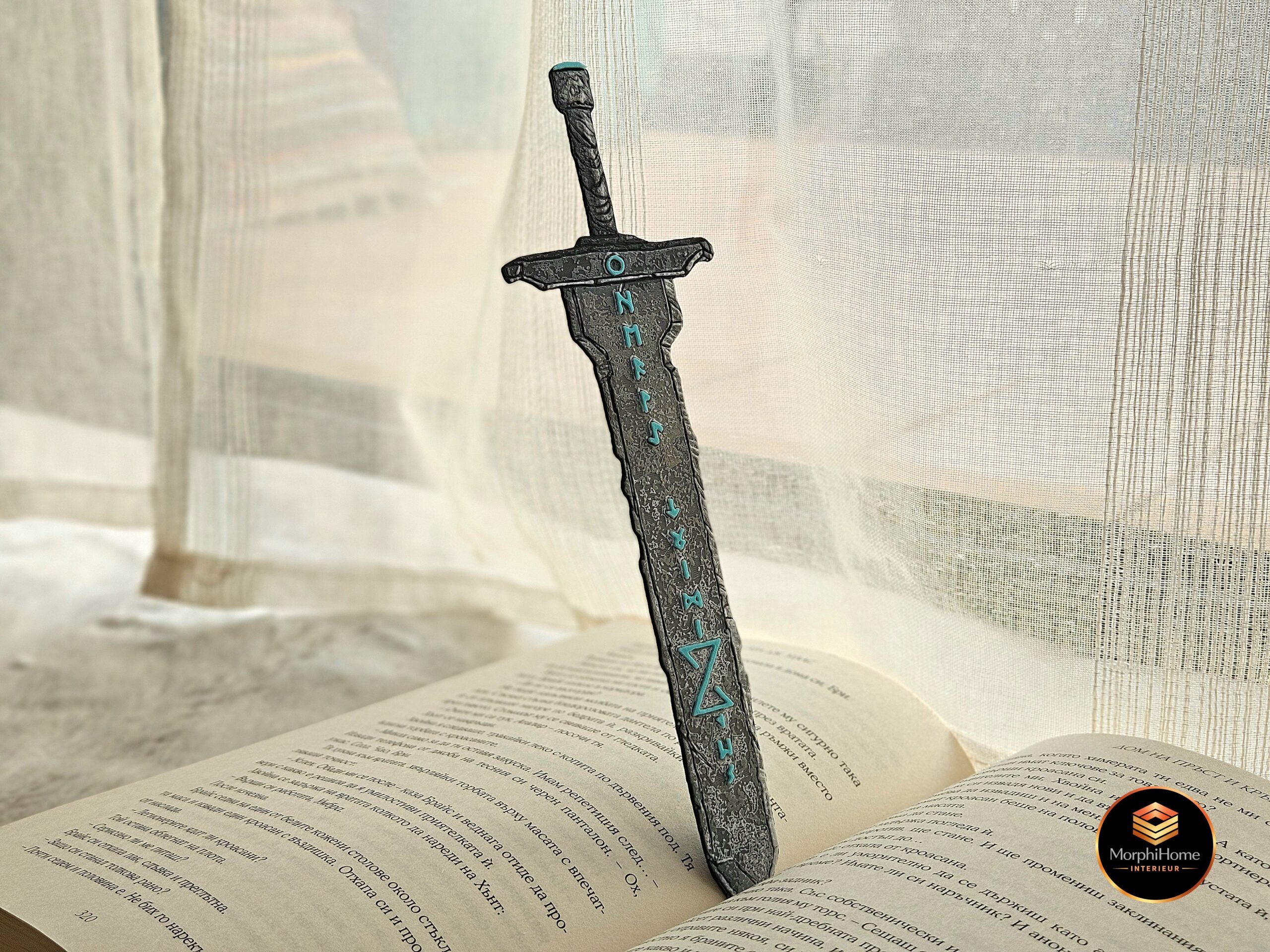 Runic Blade - Viking Sword, boekenlegger van MorphiHome