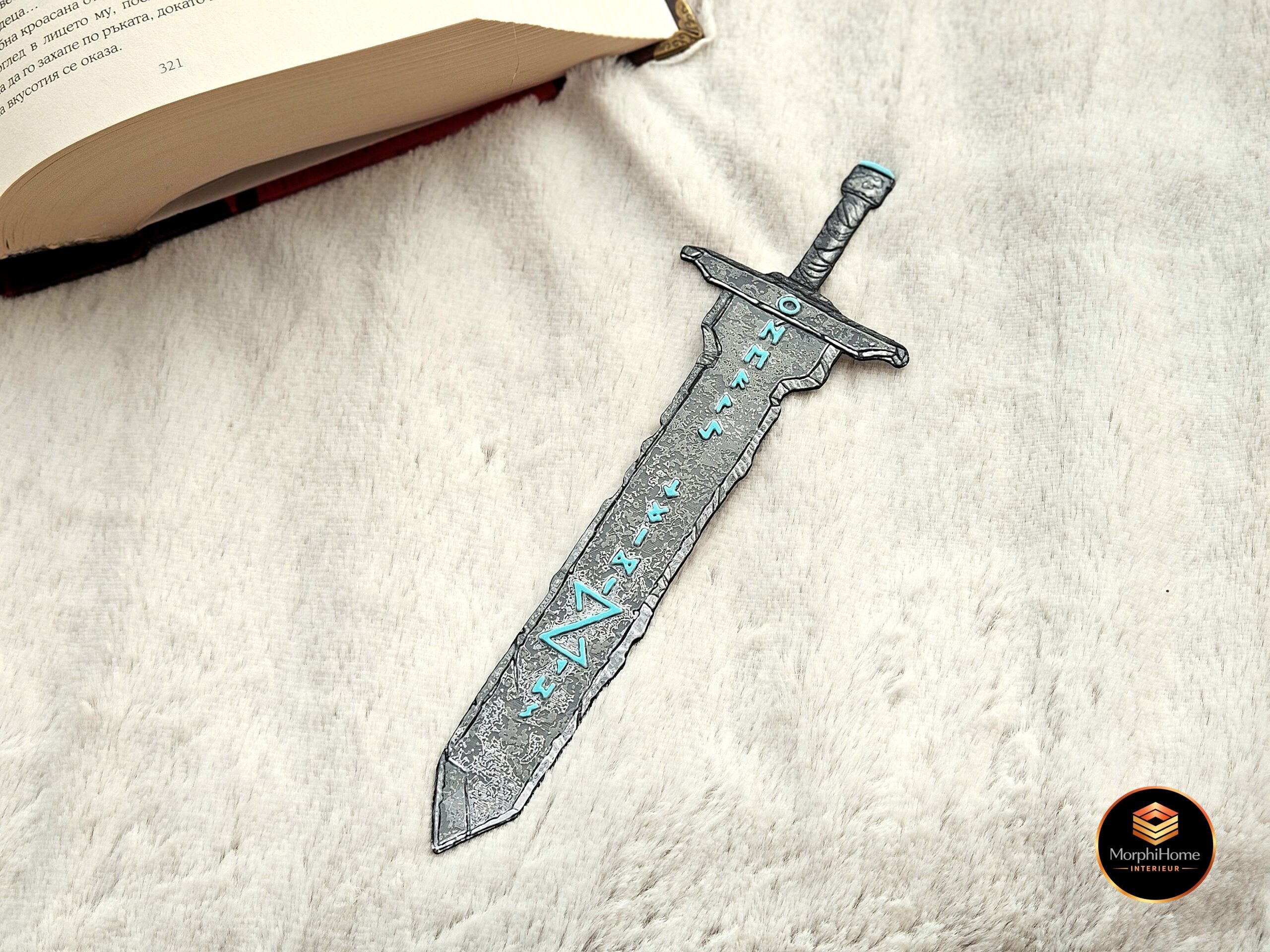 Runic Blade - Viking Sword, boekenlegger van MorphiHome