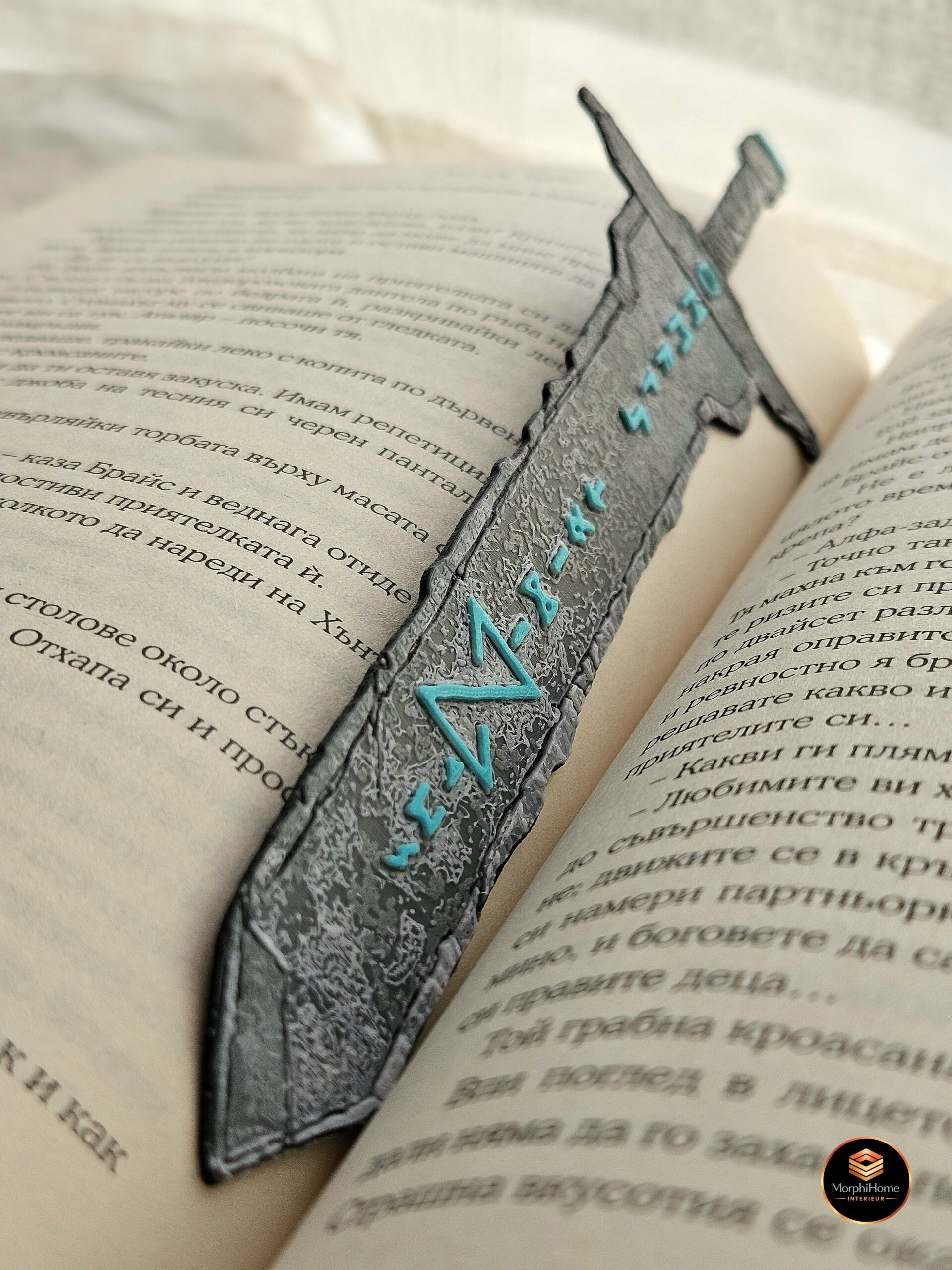 Runic Blade - Viking Sword, boekenlegger van MorphiHome