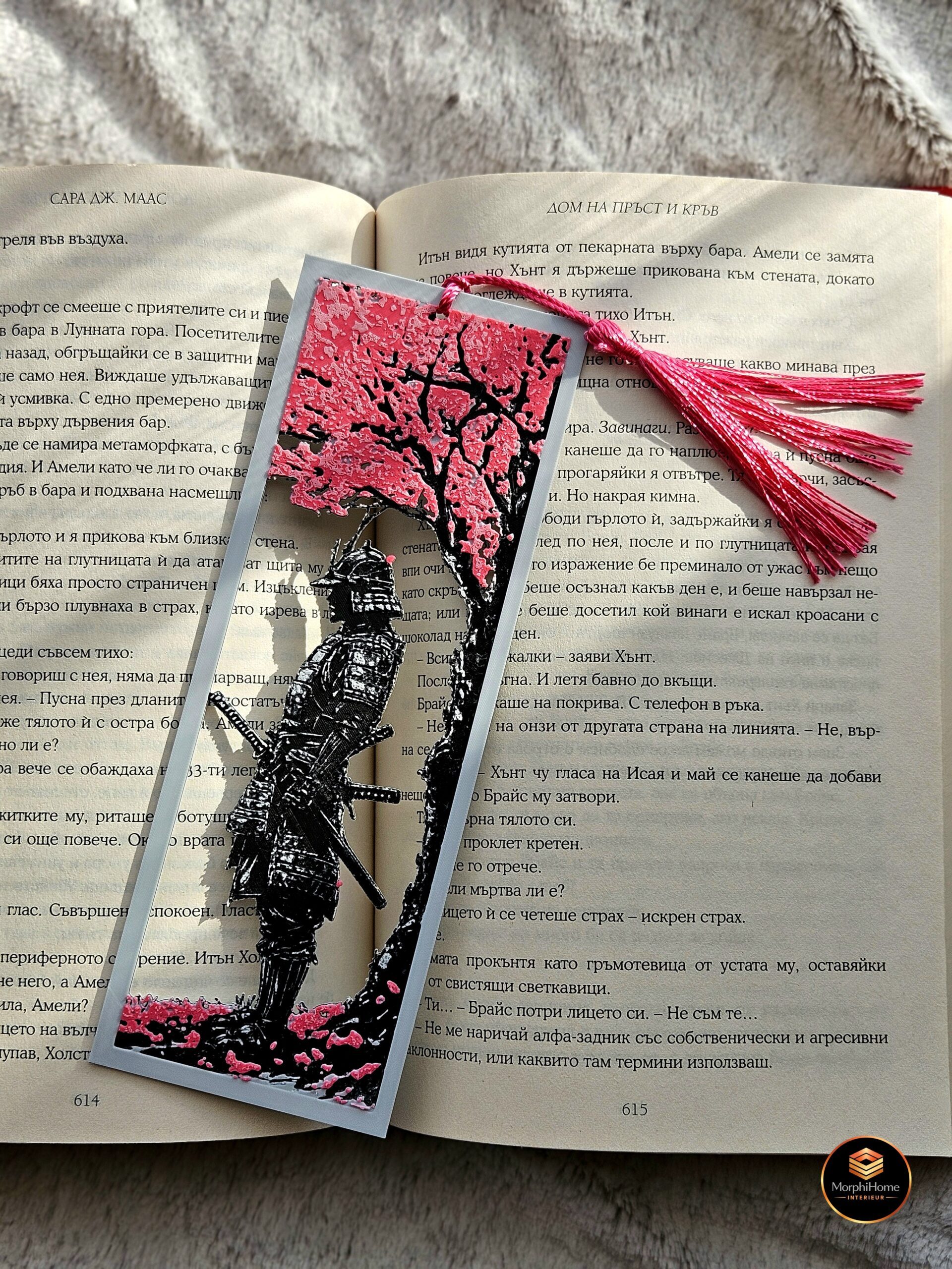 Sakura Samurai [Framed], boekenlegger van MorphiHome