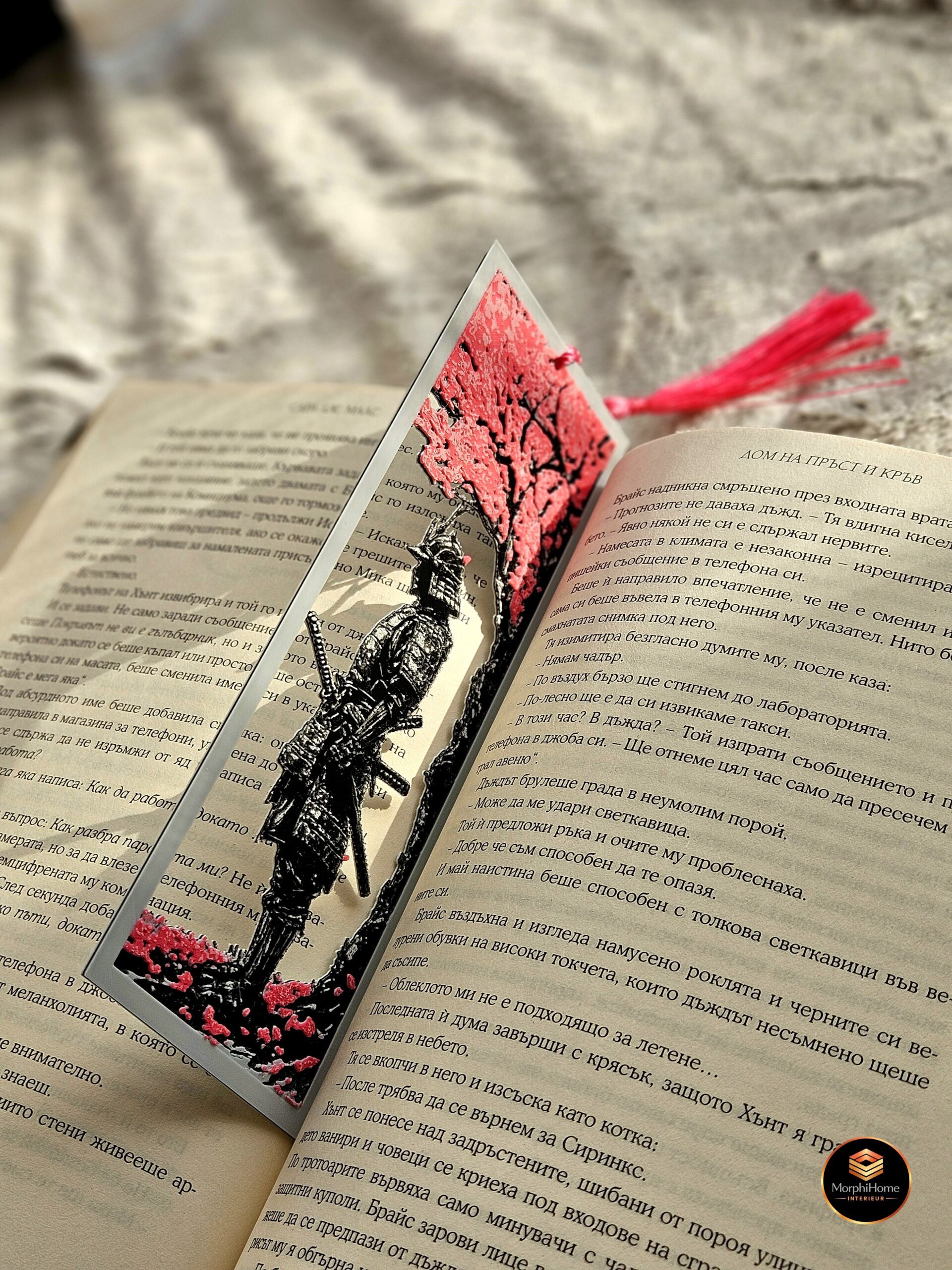 Sakura Samurai [Framed], boekenlegger van MorphiHome
