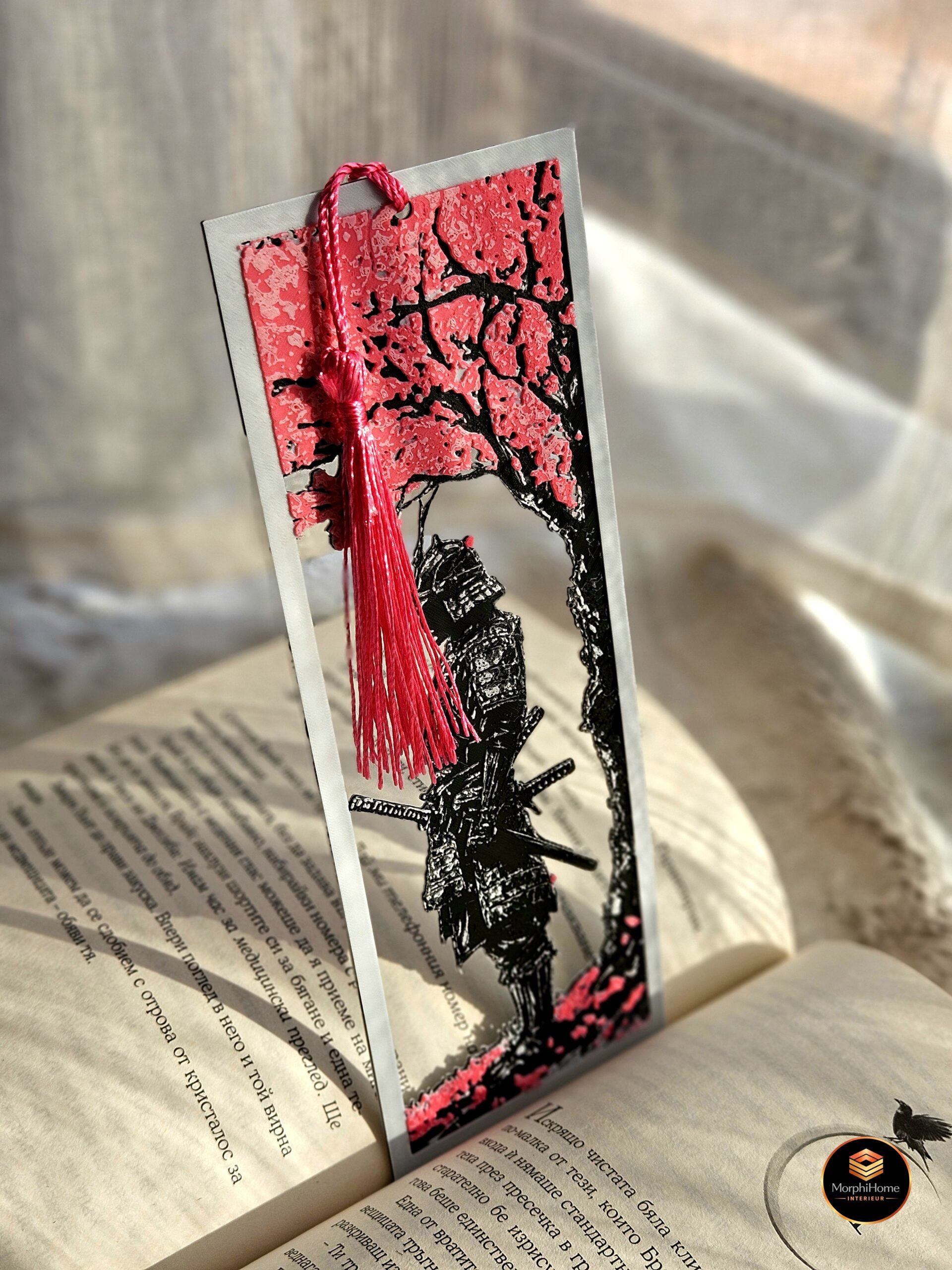 Sakura Samurai [Framed], boekenlegger van MorphiHome