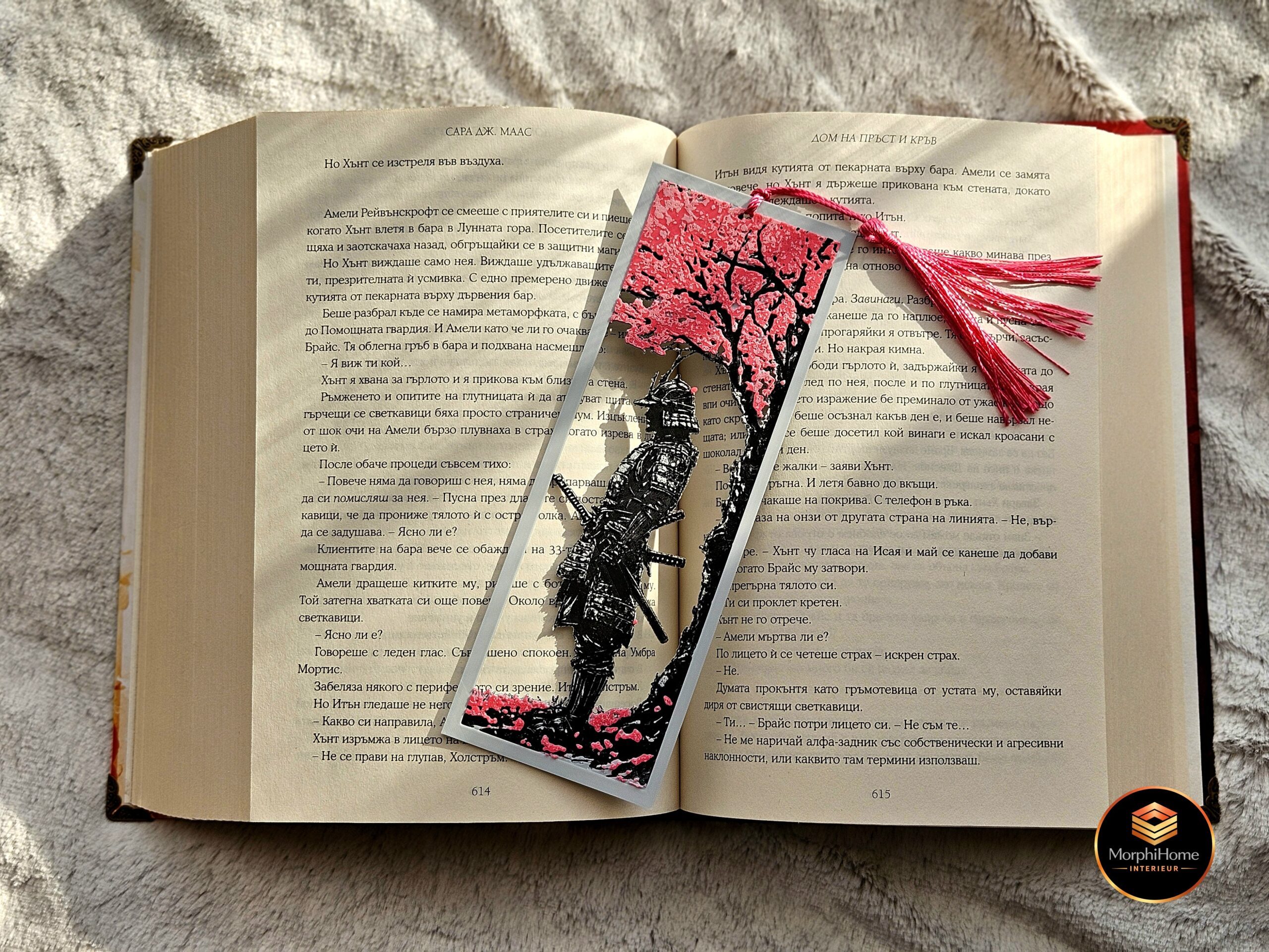 Sakura Samurai [Framed], boekenlegger van MorphiHome
