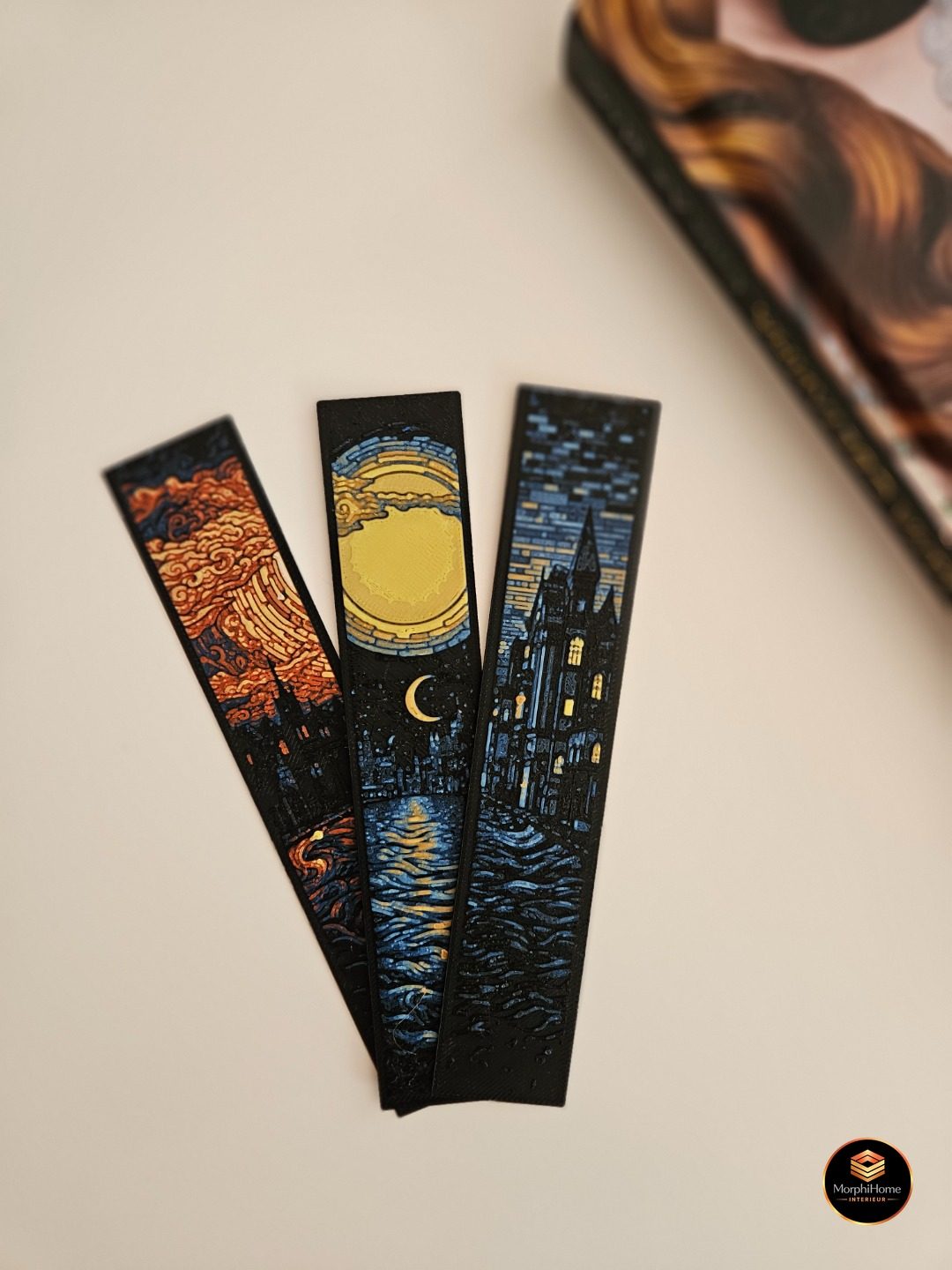 Schemermaan en Dageraad - Set, boekenlegger van MorphiHome