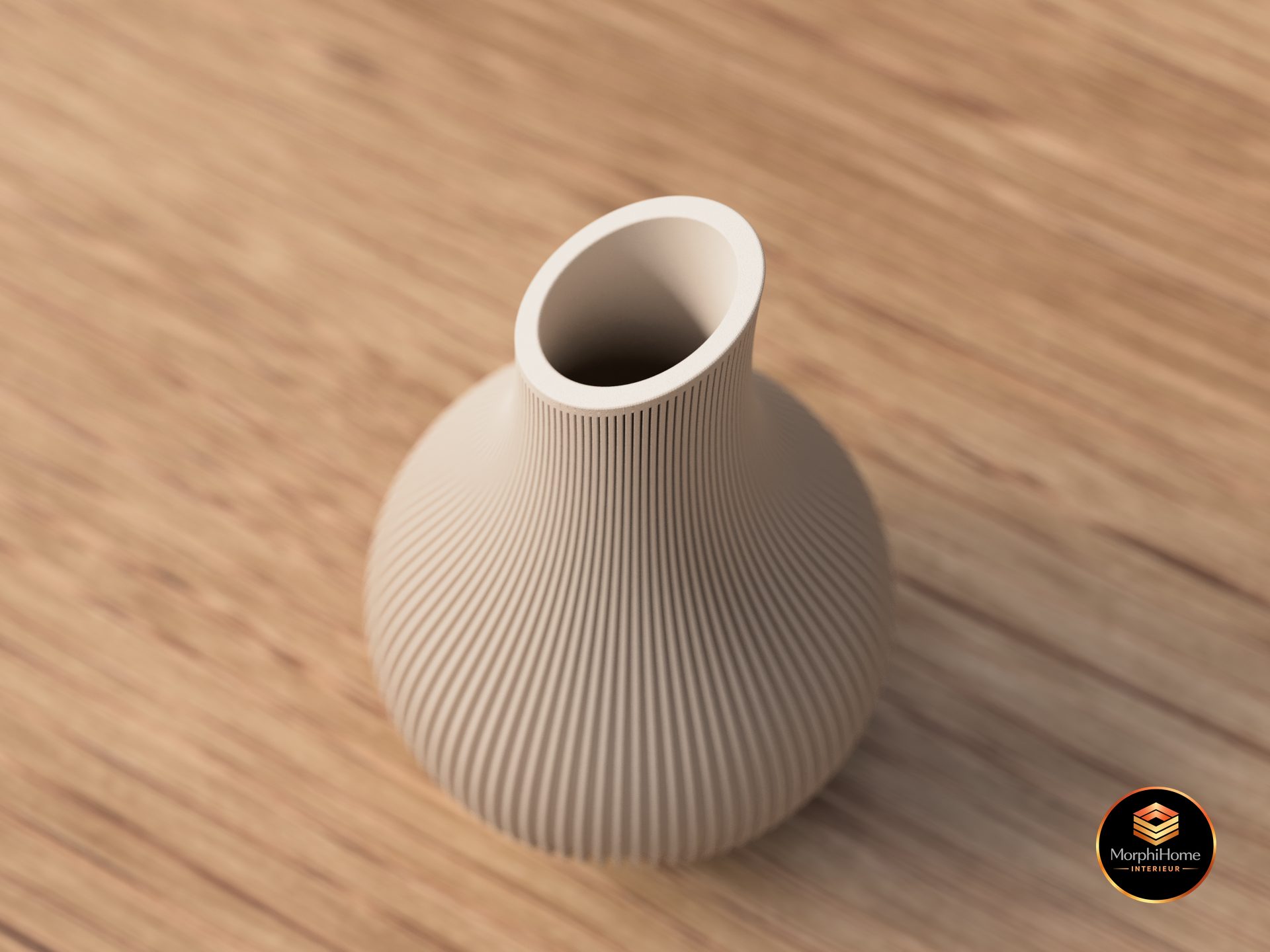 Shizu Japandi Vaas, designvaas van MorphiHome