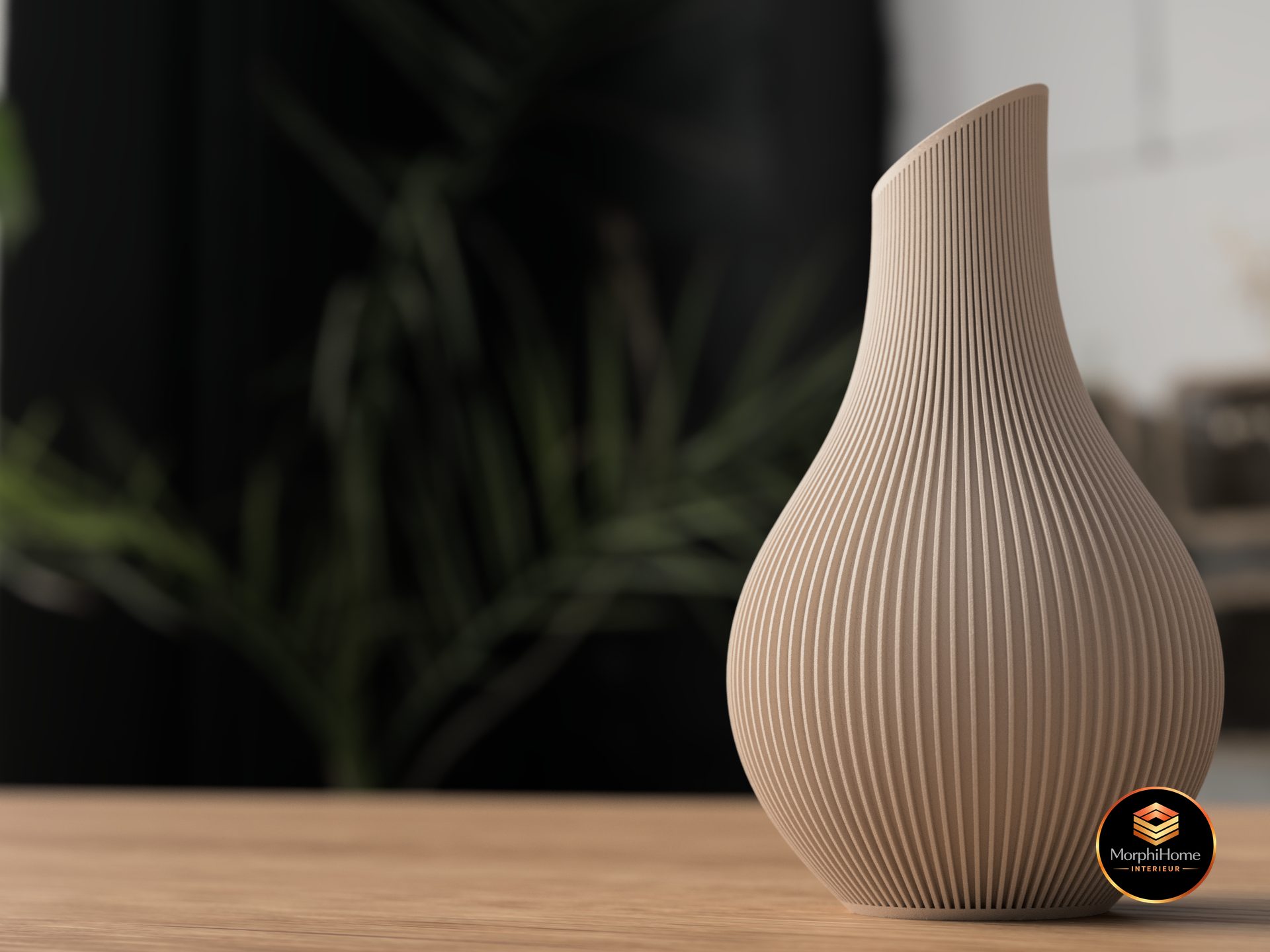 Shizu Japandi Vaas, designvaas van MorphiHome