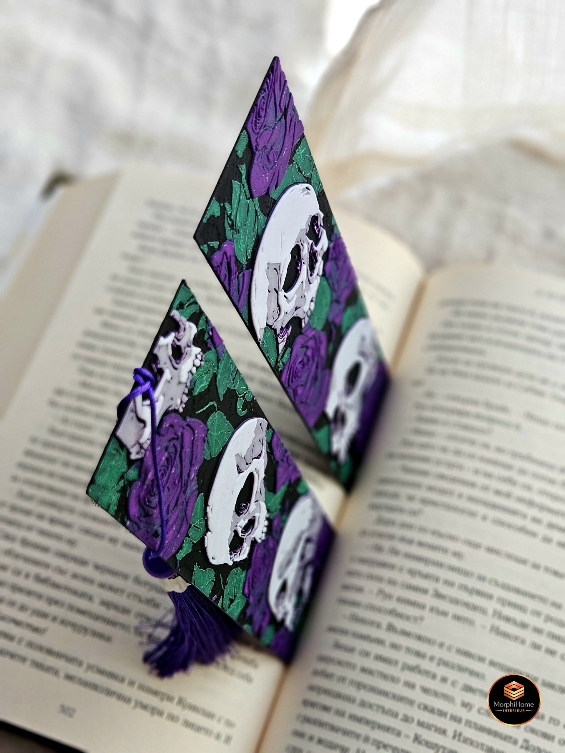 Skulls N' Roses [2] - Set, boekenlegger van MorphiHome