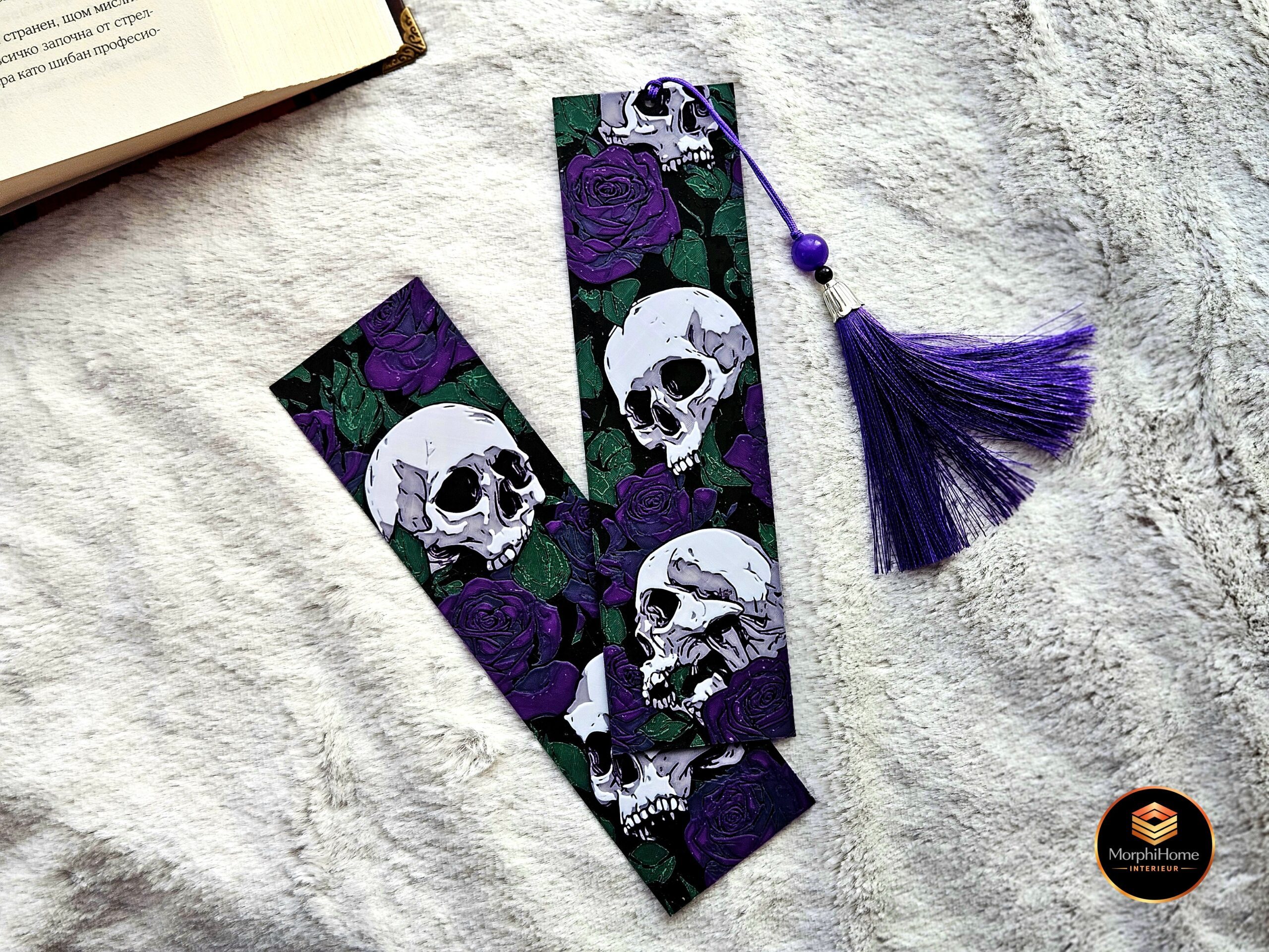 Skulls N' Roses [2] - Set, boekenlegger van MorphiHome