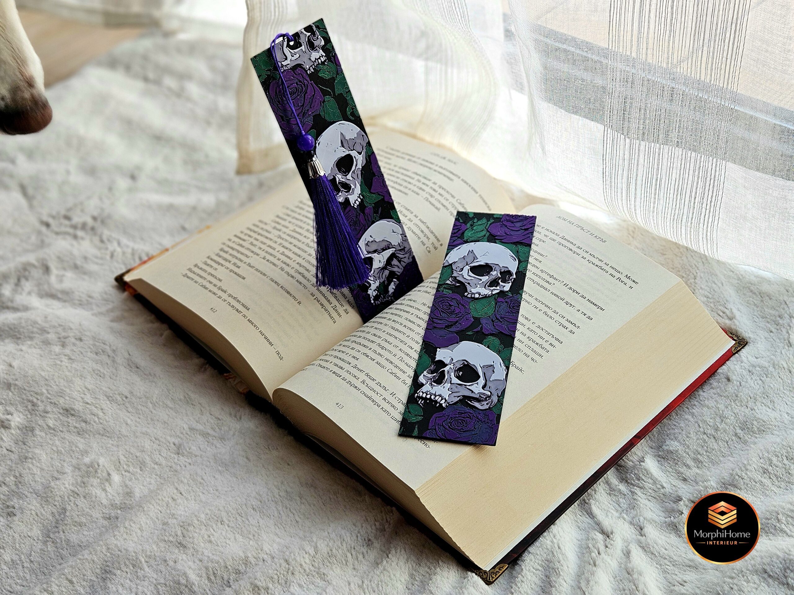 Skulls N' Roses [2] - Set, boekenlegger van MorphiHome