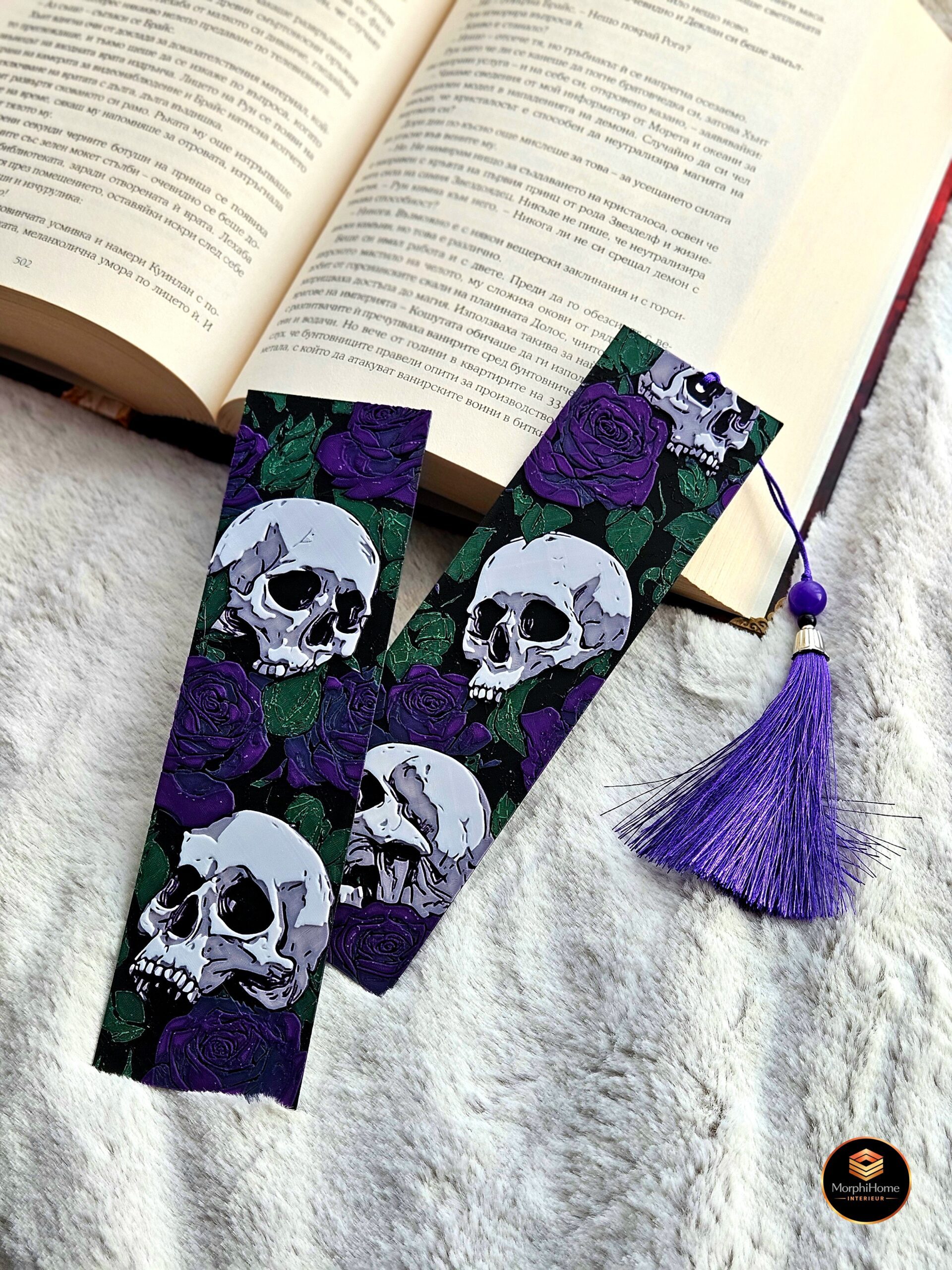 Skulls N' Roses [2] - Set, boekenlegger van MorphiHome