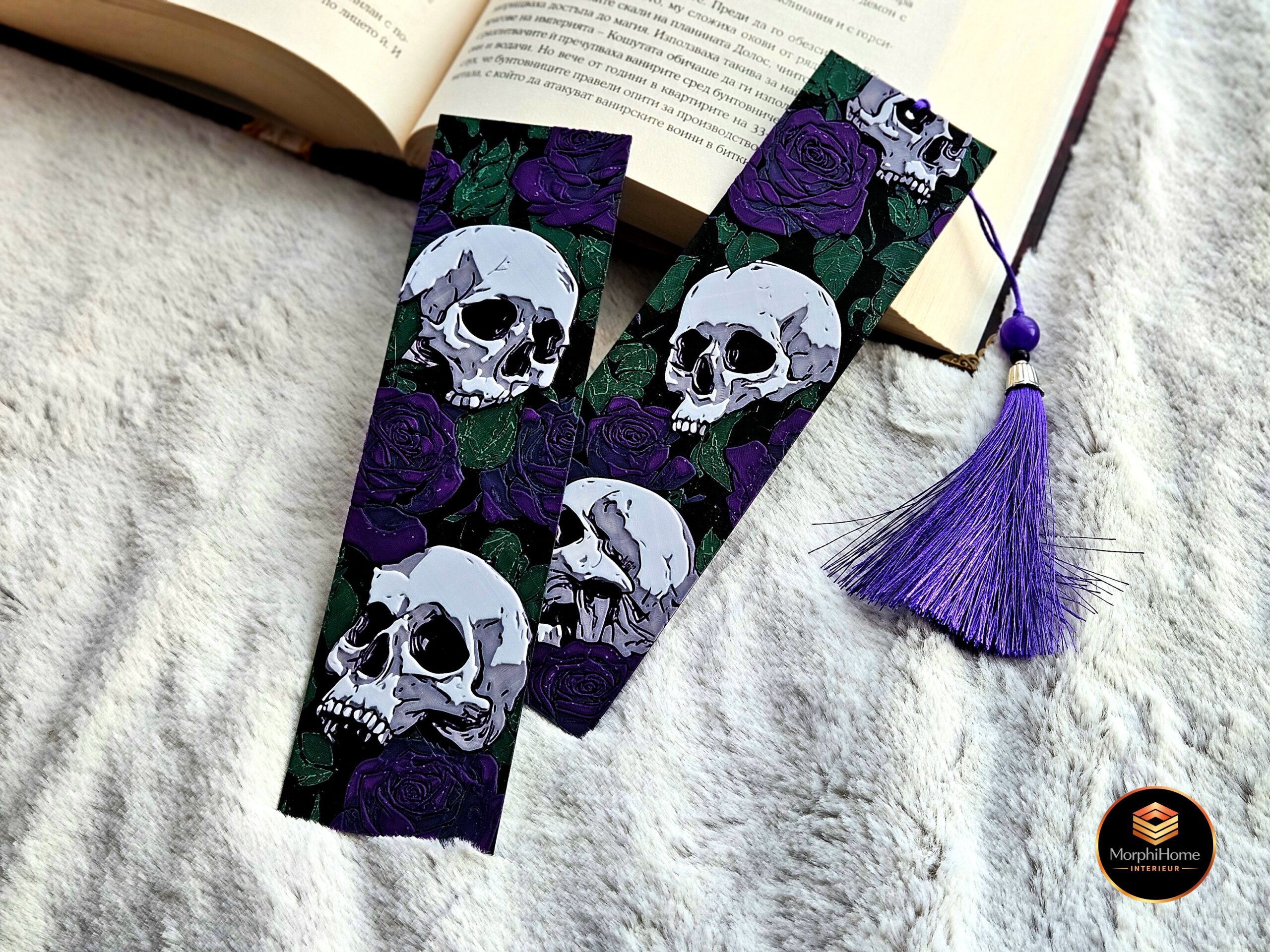 Skulls N' Roses [2] - Set, boekenlegger van MorphiHome