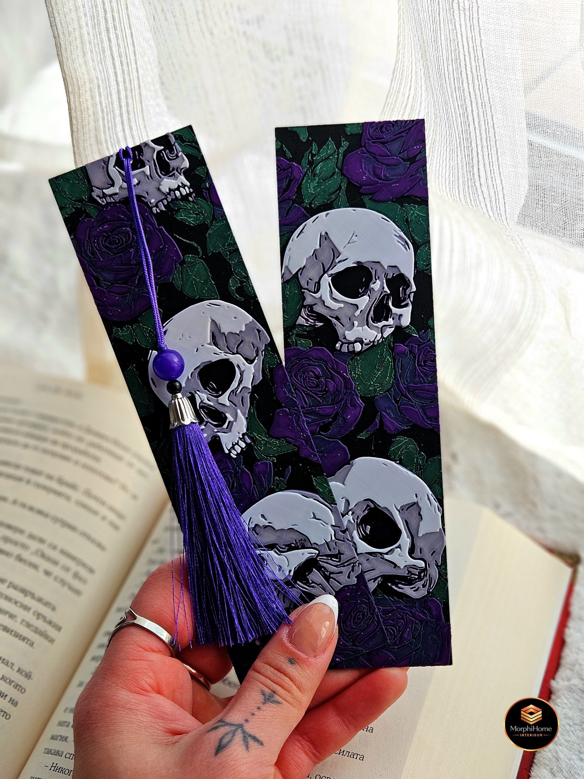 Skulls N' Roses [2] - Set, boekenlegger van MorphiHome