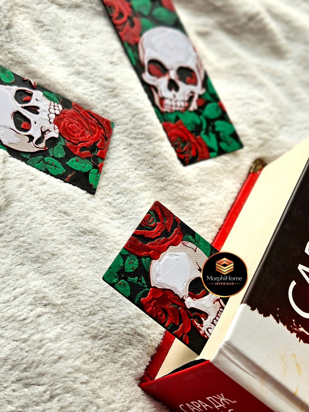 Skulls N' Roses - Set, boekenlegger van MorphiHome