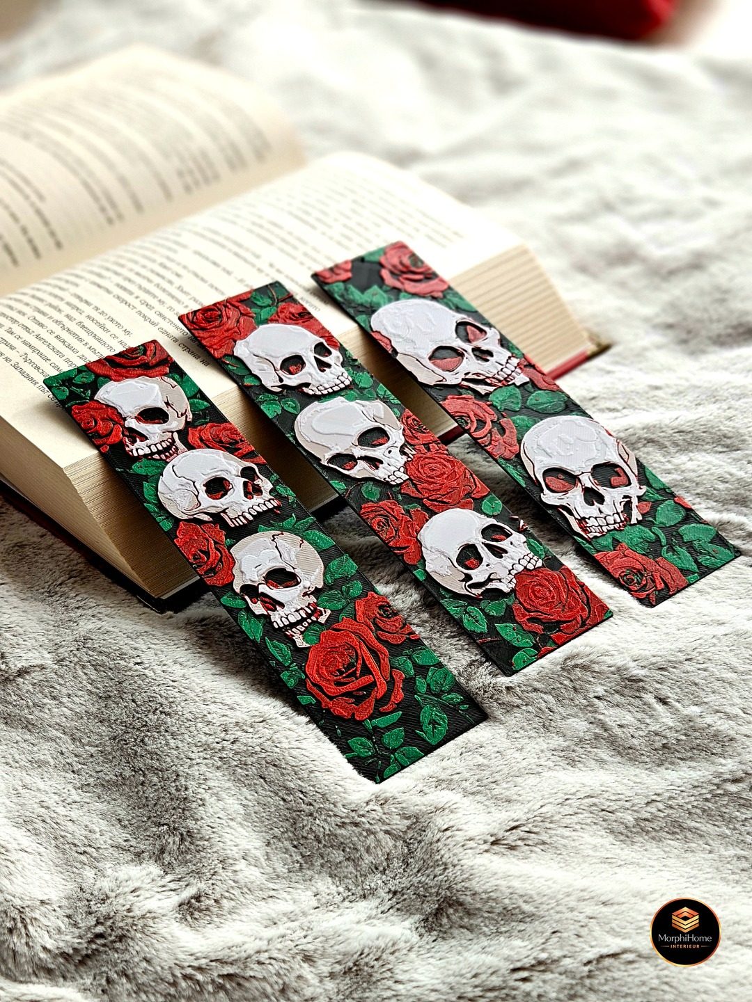 Skulls N' Roses - Set, boekenlegger van MorphiHome