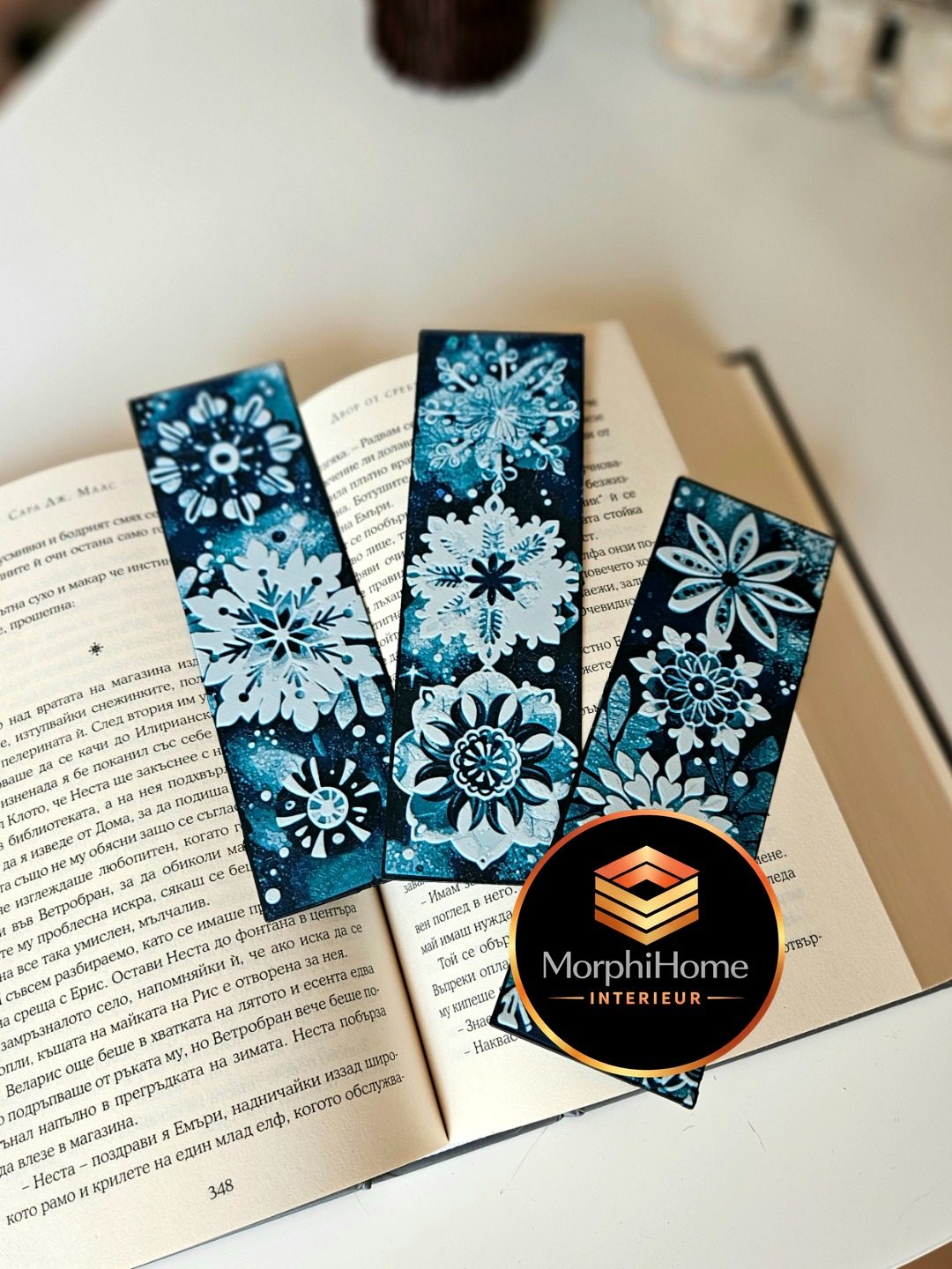 Sneeuwvloksymfonie - Set, boekenlegger van MorphiHome