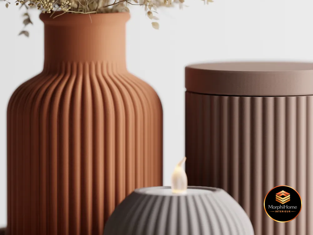 Striaris Decor Set, woonaccessoire van MorphiHome