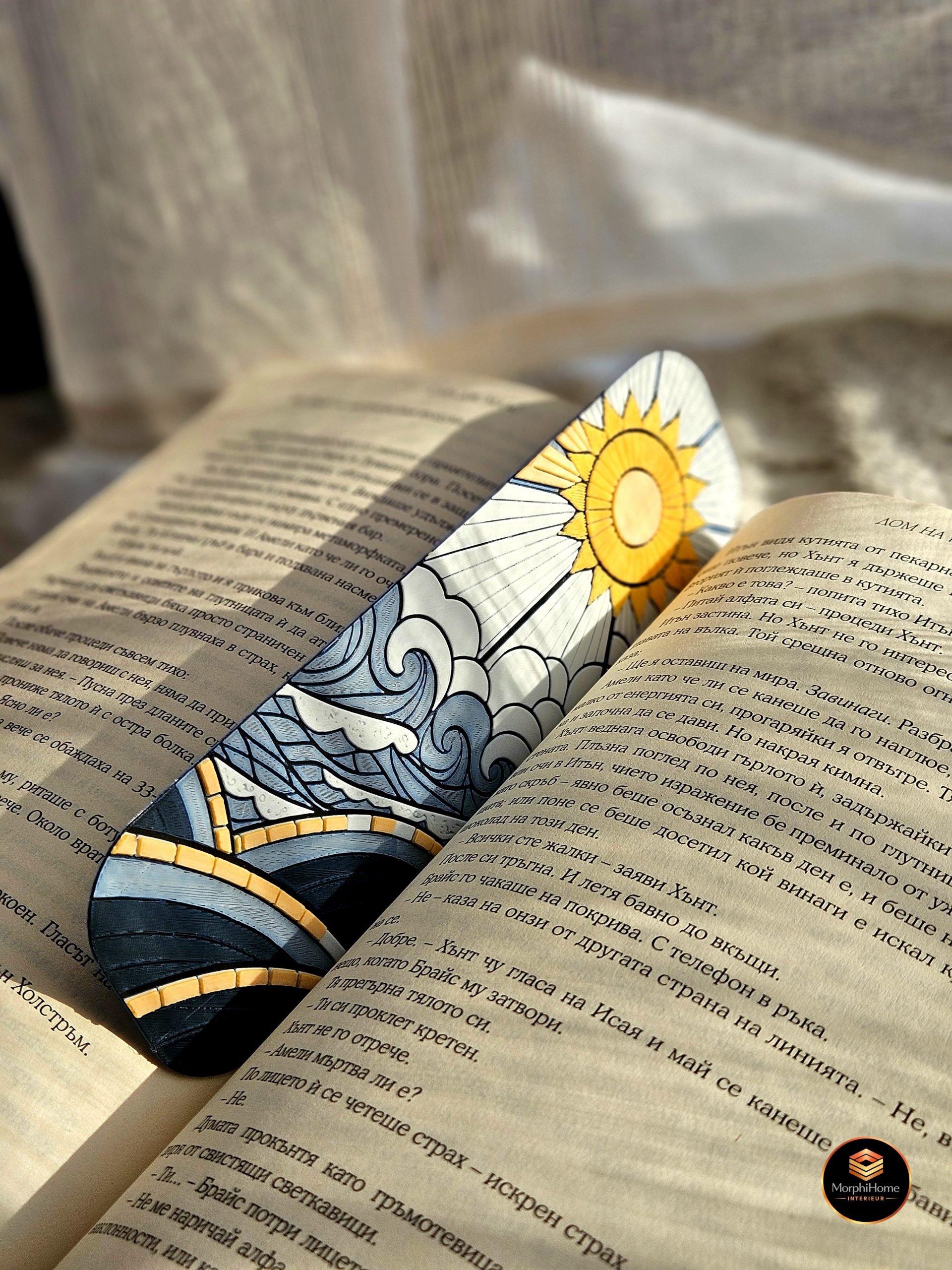 Sunlit Tides, boekenlegger van MorphiHome