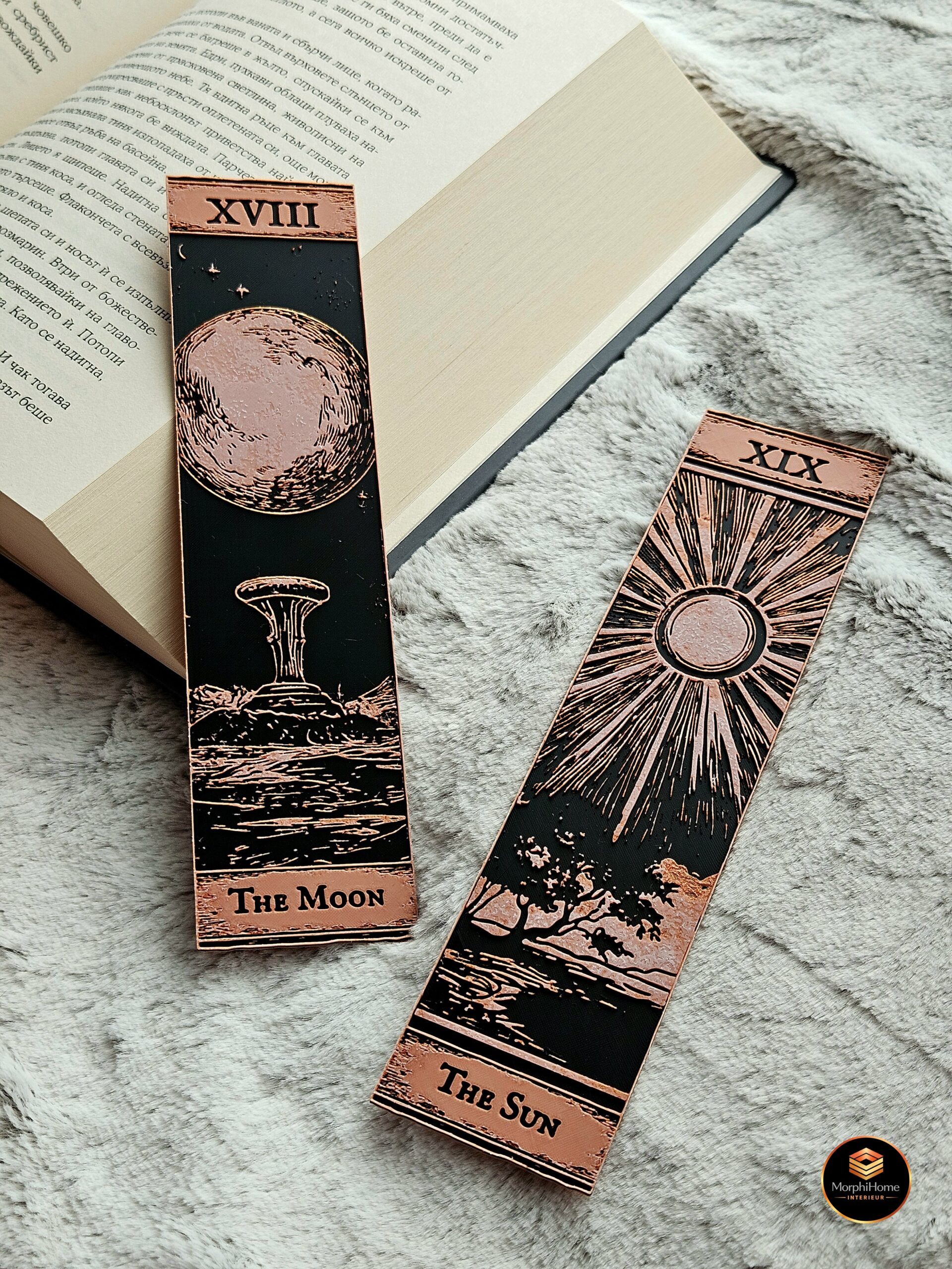 Tarot - Set 7 Grote Arcana, boekenlegger van MorphiHome