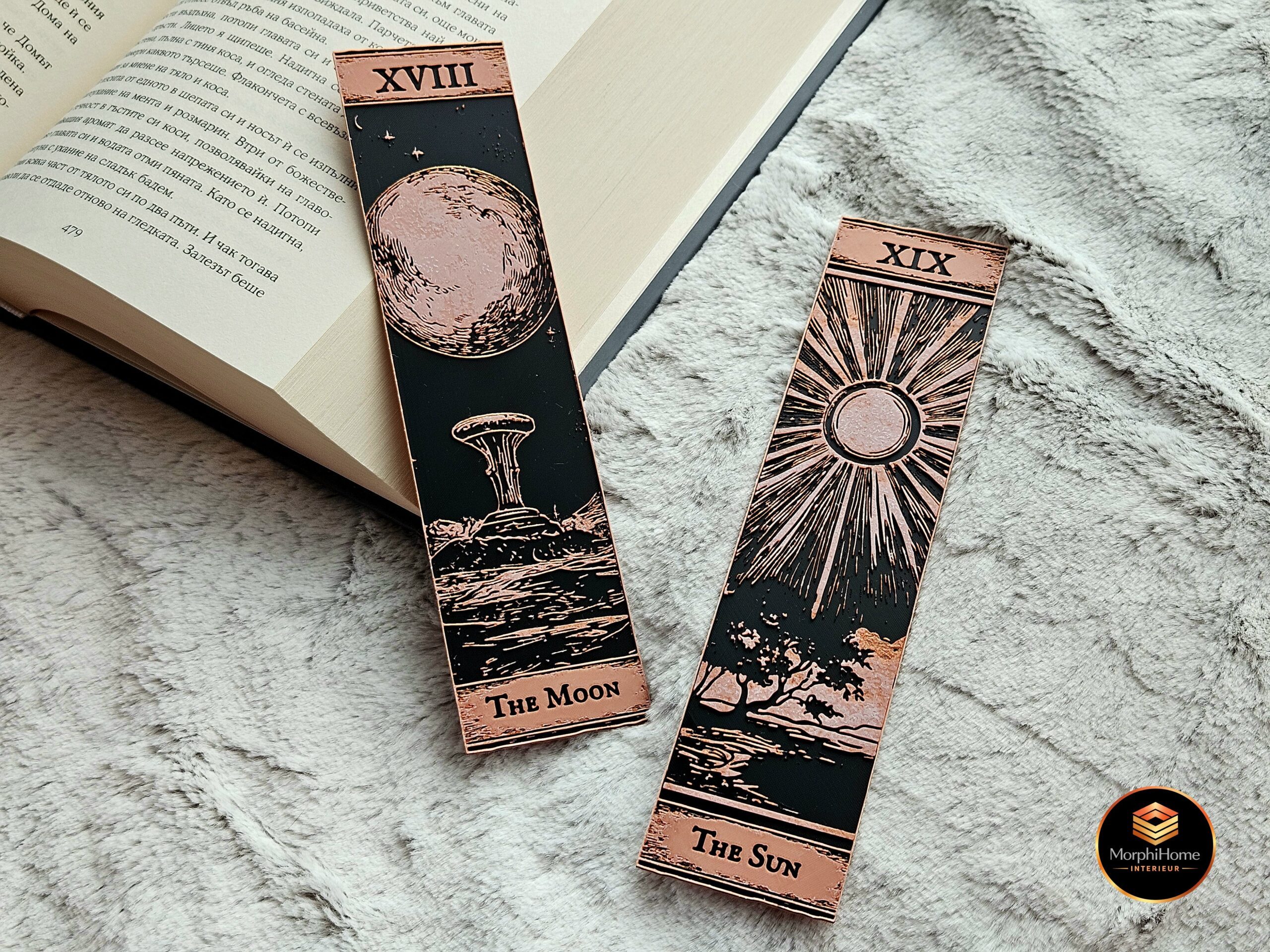 Tarot - Set 7 Grote Arcana, boekenlegger van MorphiHome