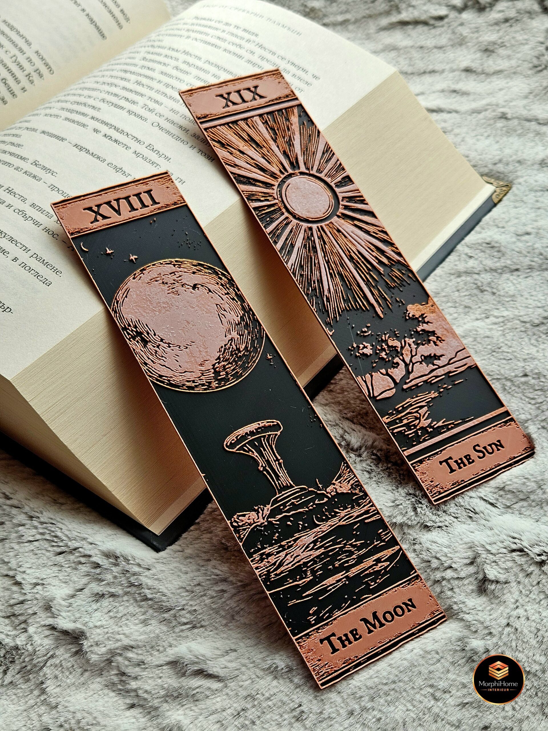 Tarot - Set 7 Grote Arcana, boekenlegger van MorphiHome