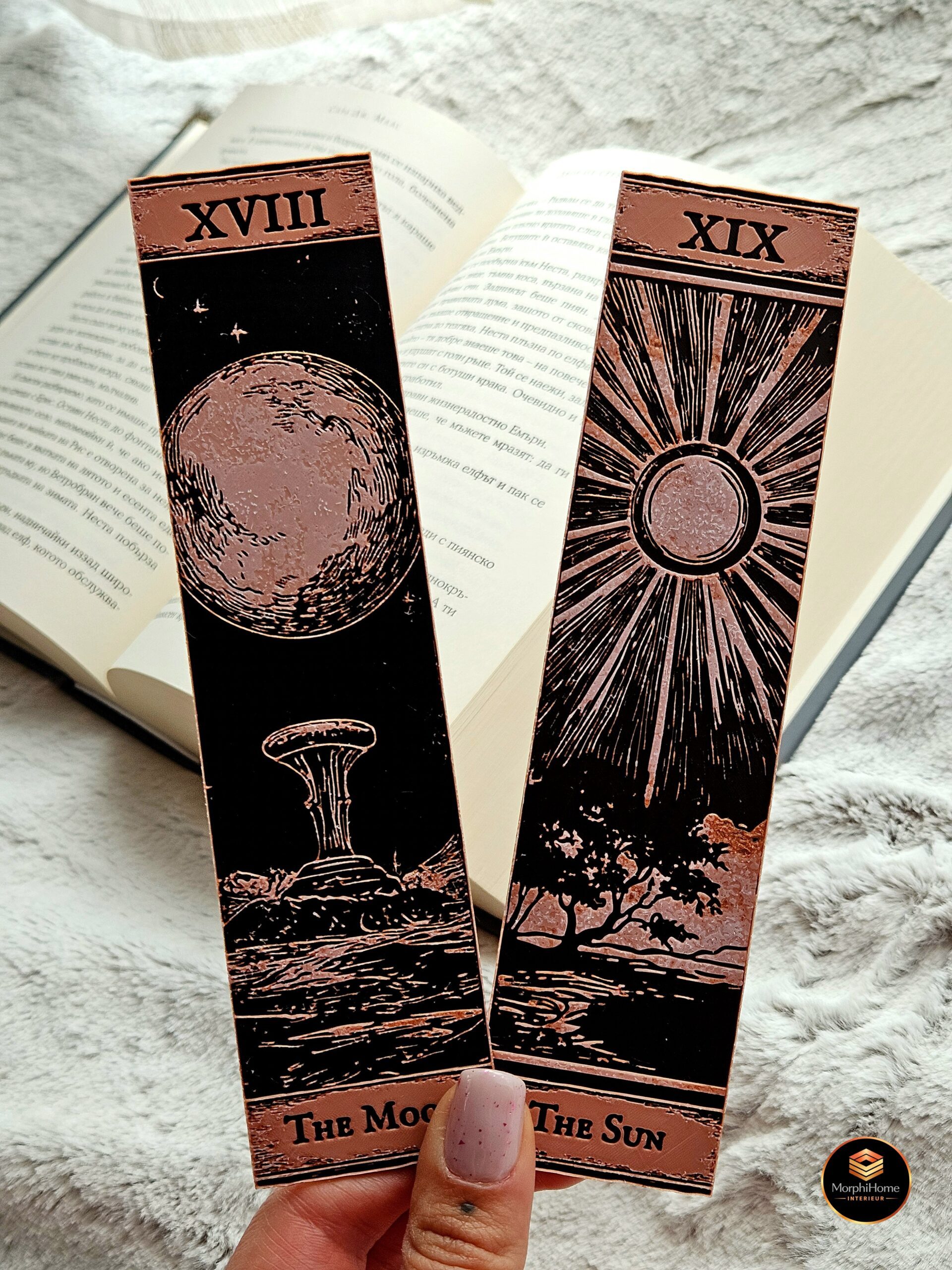Tarot - Set 7 Grote Arcana, boekenlegger van MorphiHome