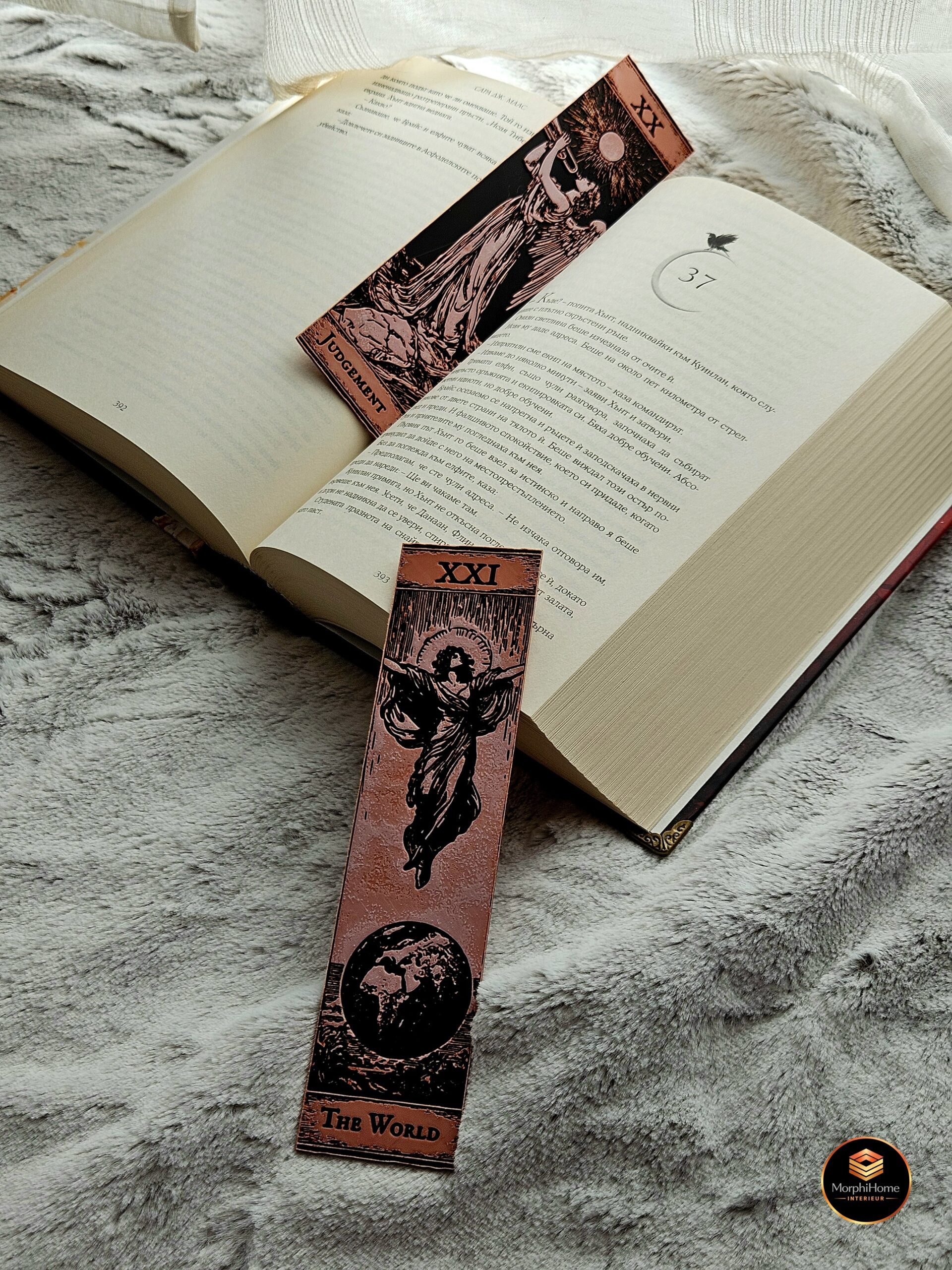 Tarot - Set 8 Grote Arcana, boekenlegger van MorphiHome