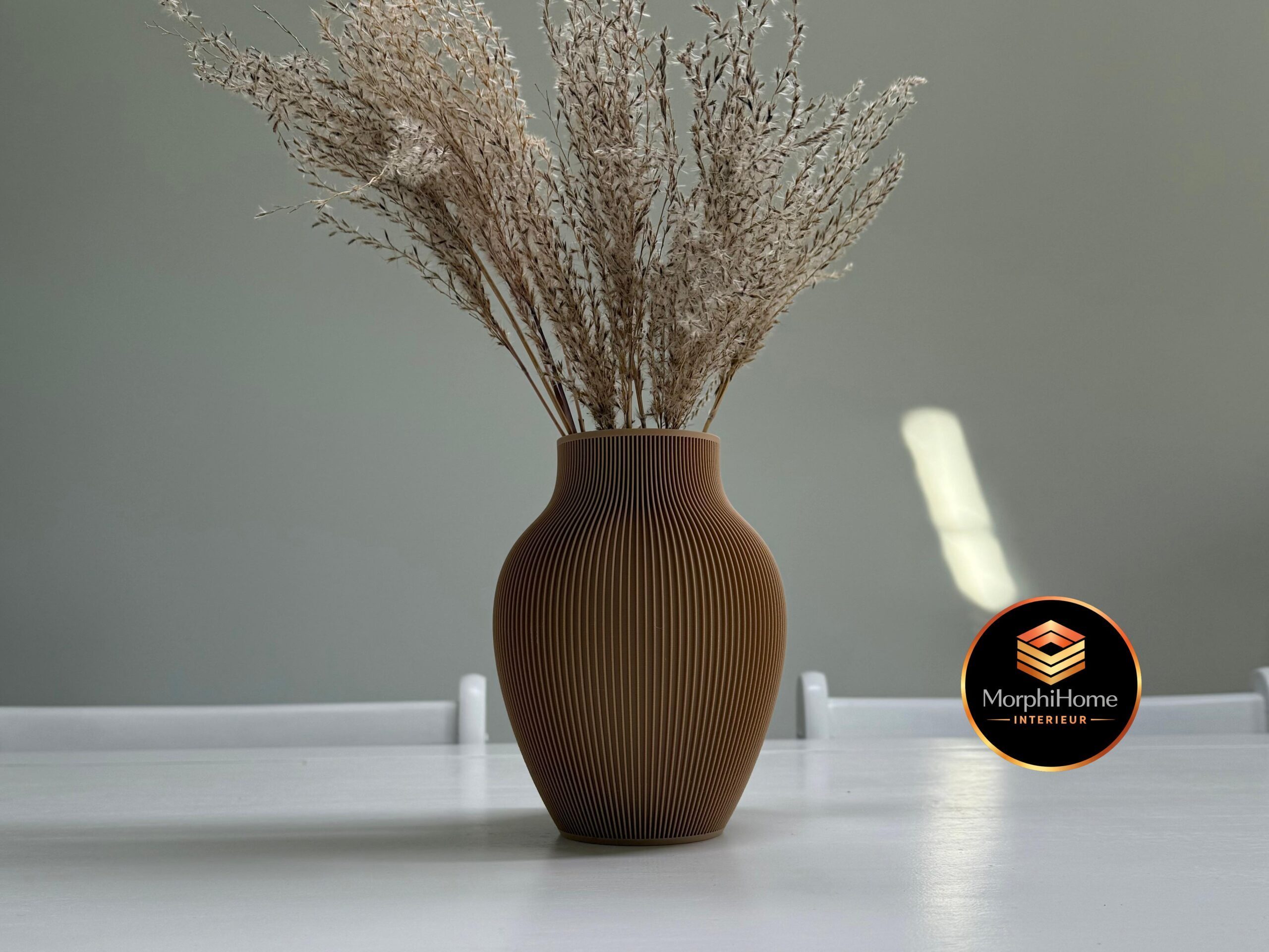 Tayo Japandi Vaas, designvaas van MorphiHome