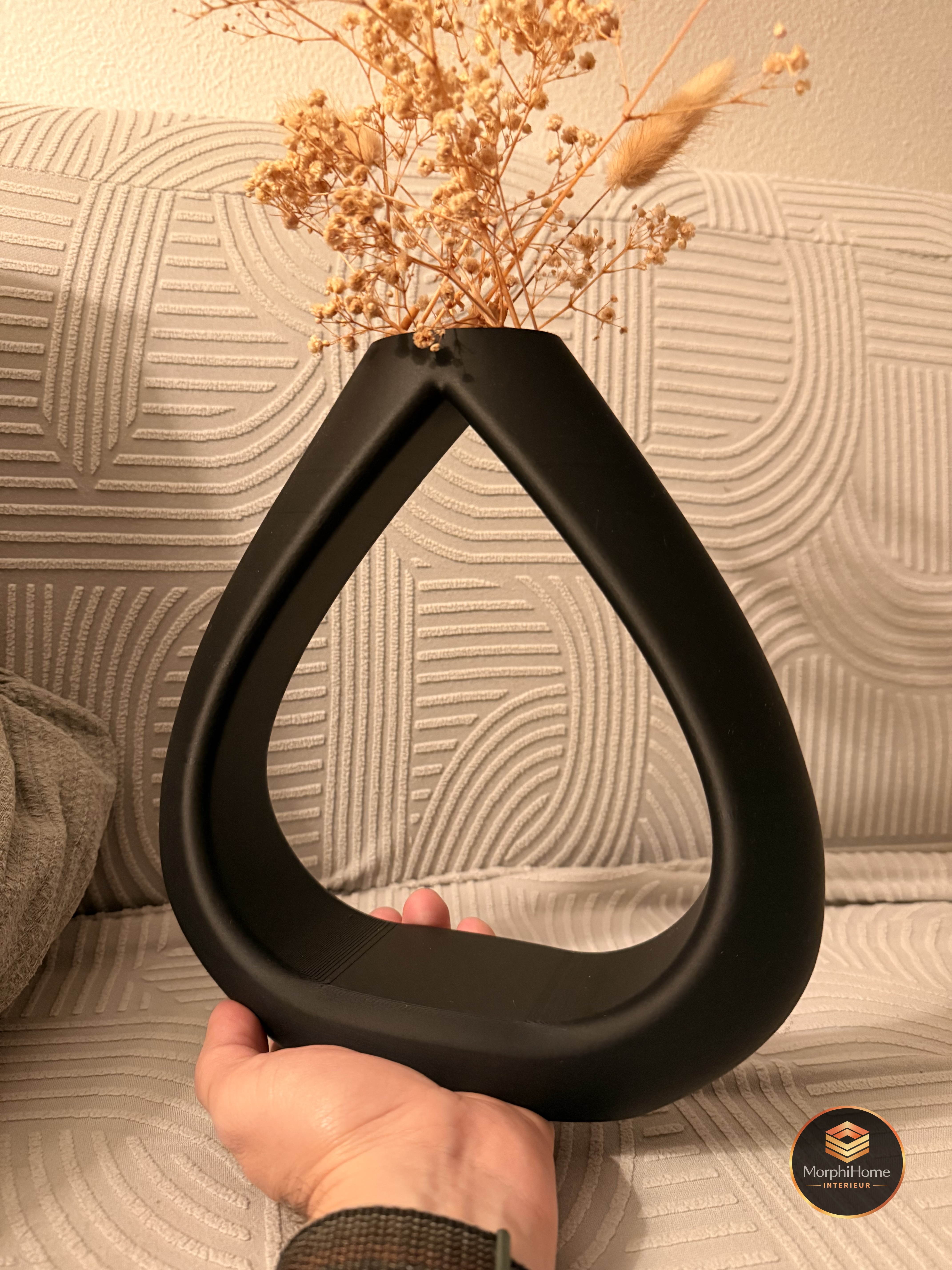 VØID Drop Vaas, designvaas van MorphiHome
